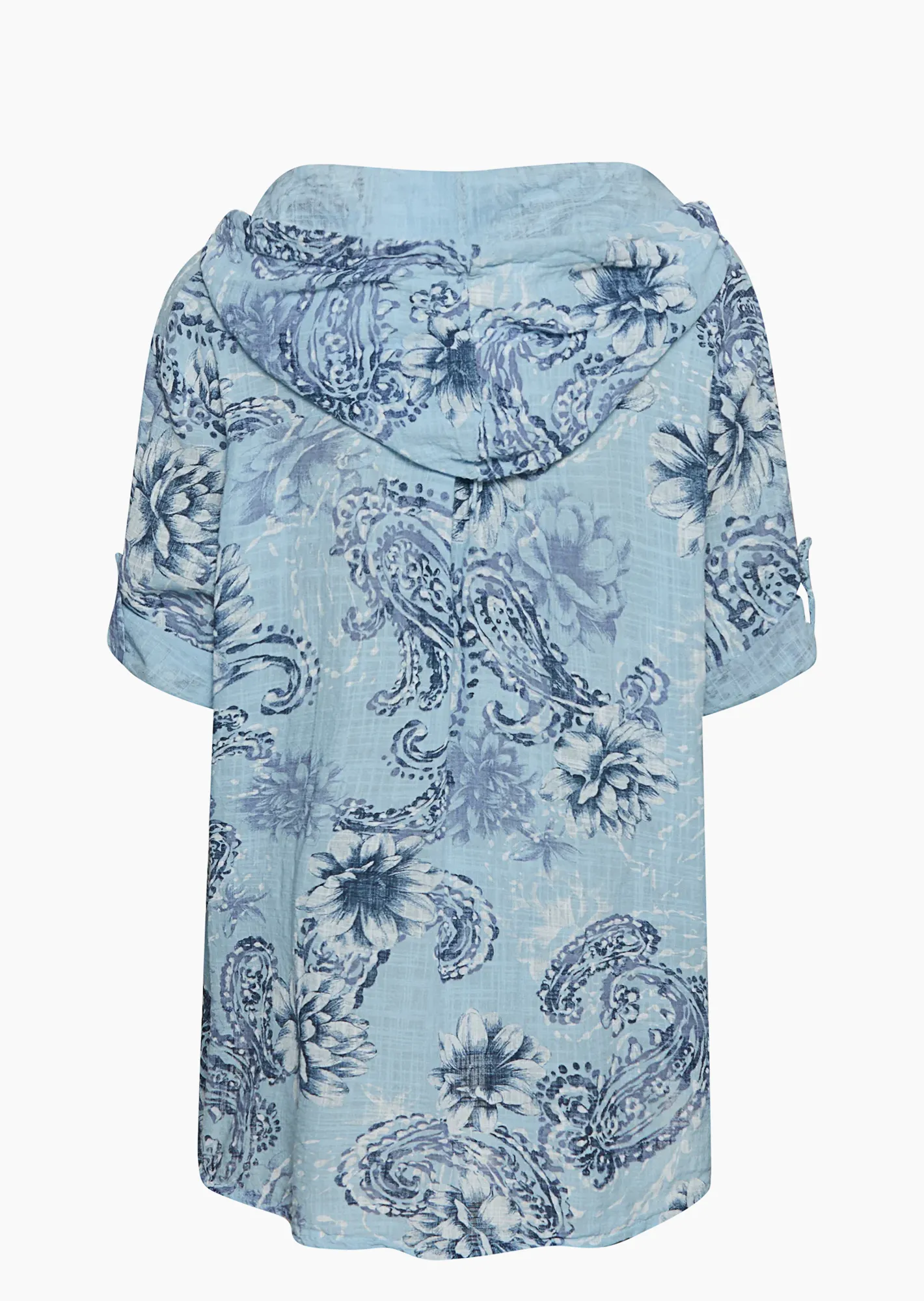 Bluse gemustert, eiskristall