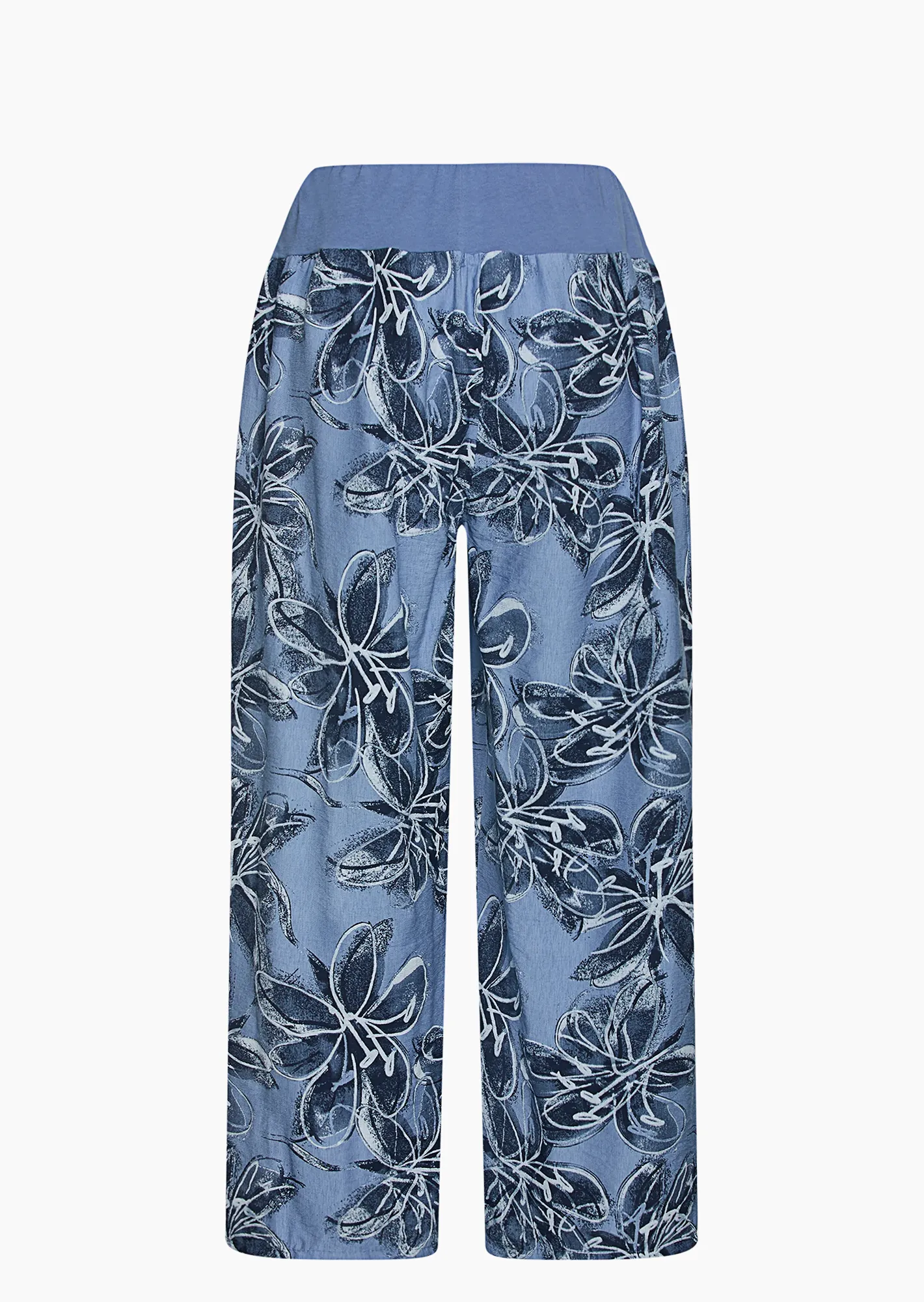 luftige Hose, blau