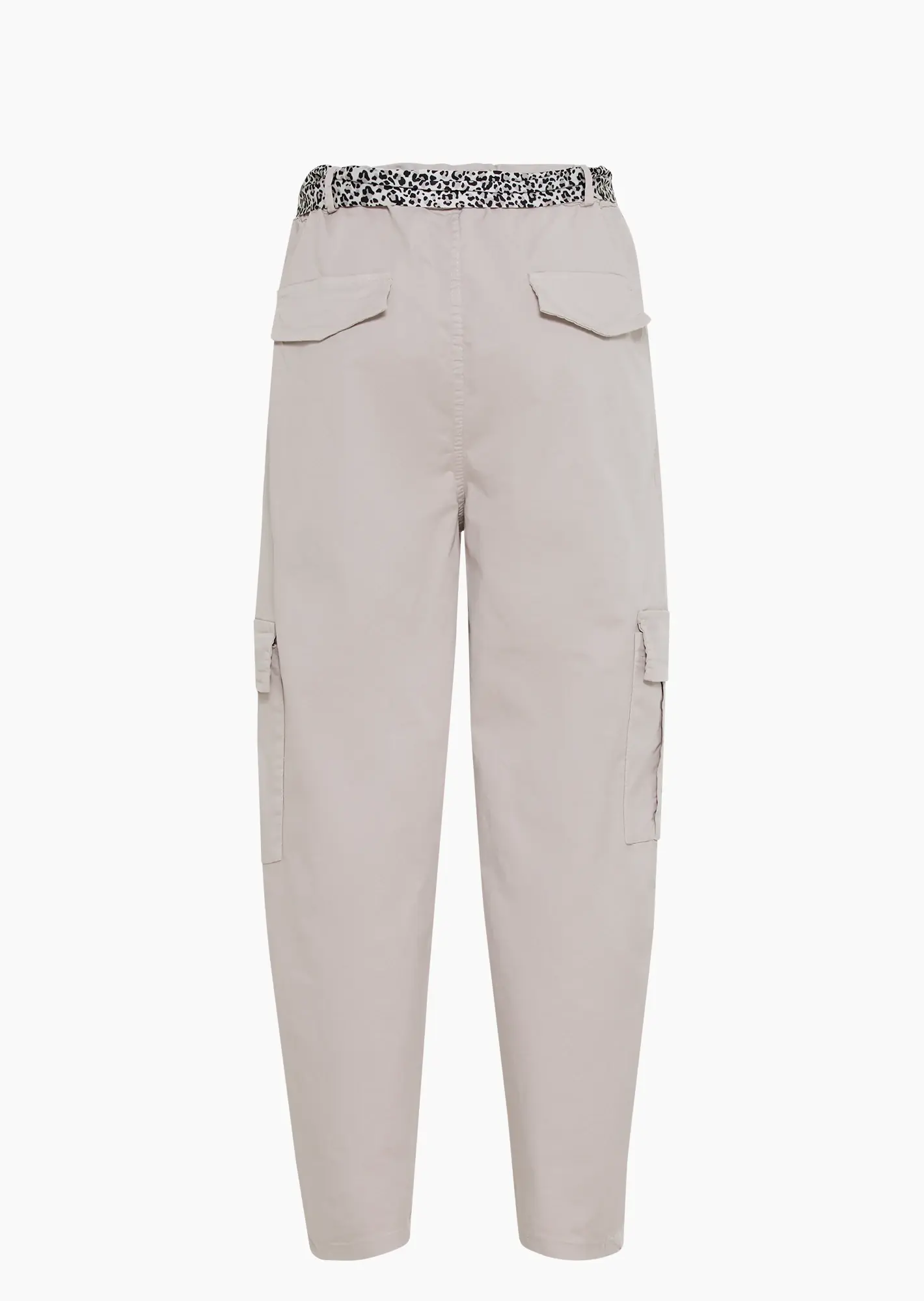 Cargohose mit dekorativem Tuch, kitt