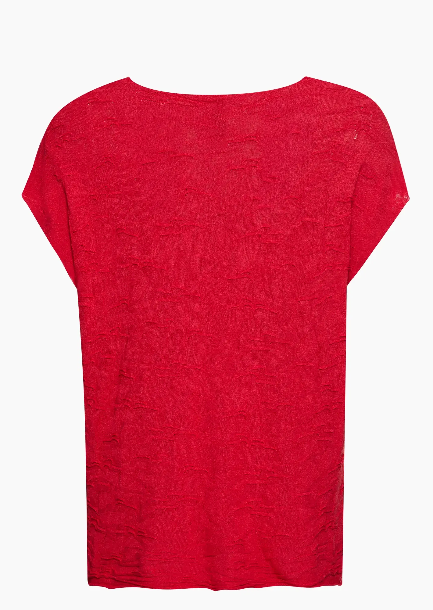 Strickshirt mit Struktur, tredyrot