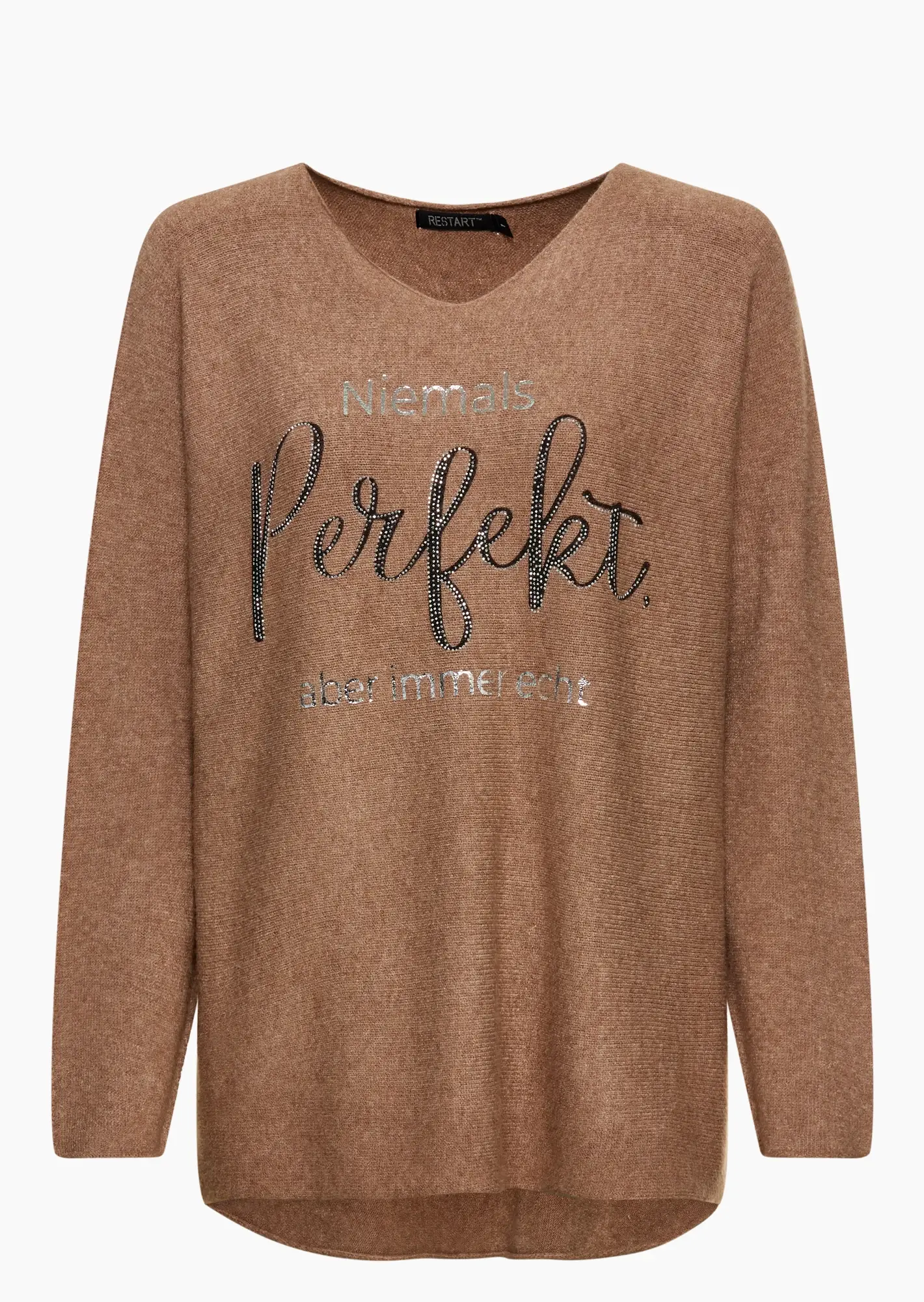 Strickpullover 'Perfekt', cappuccino