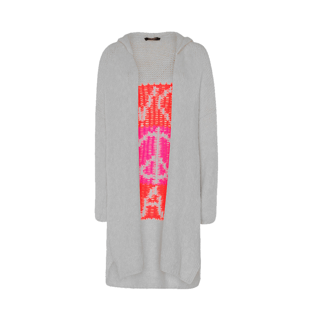 Strickjacke mit Lettering