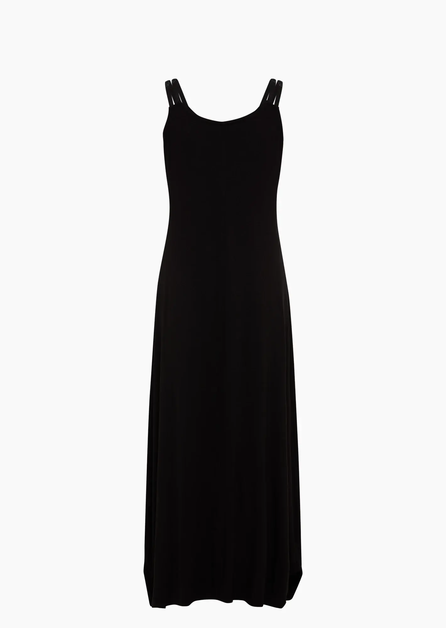 Kleid mit Glitzer-Reißverschluss, schwarz