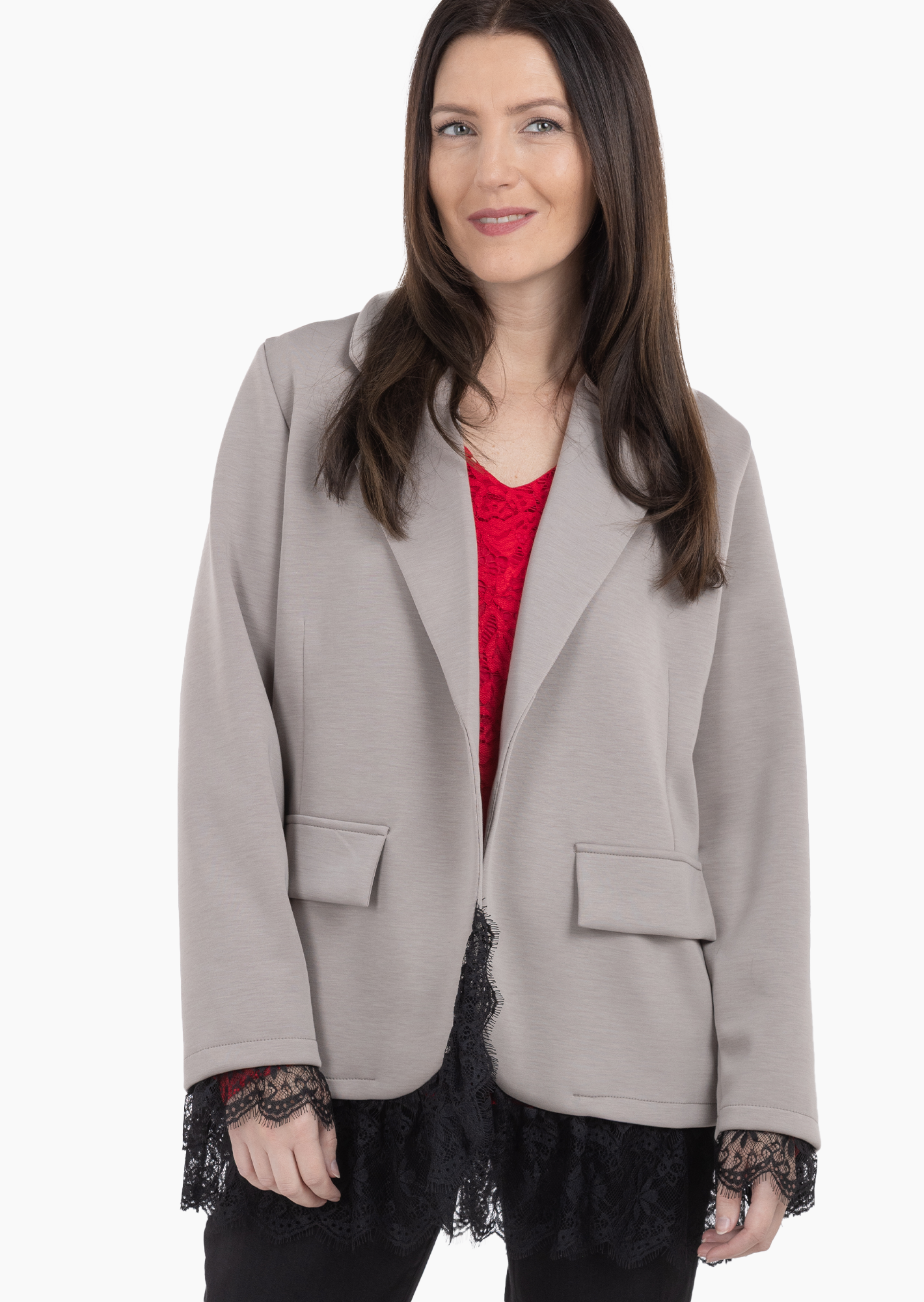 eleganter Blazer, pepper
