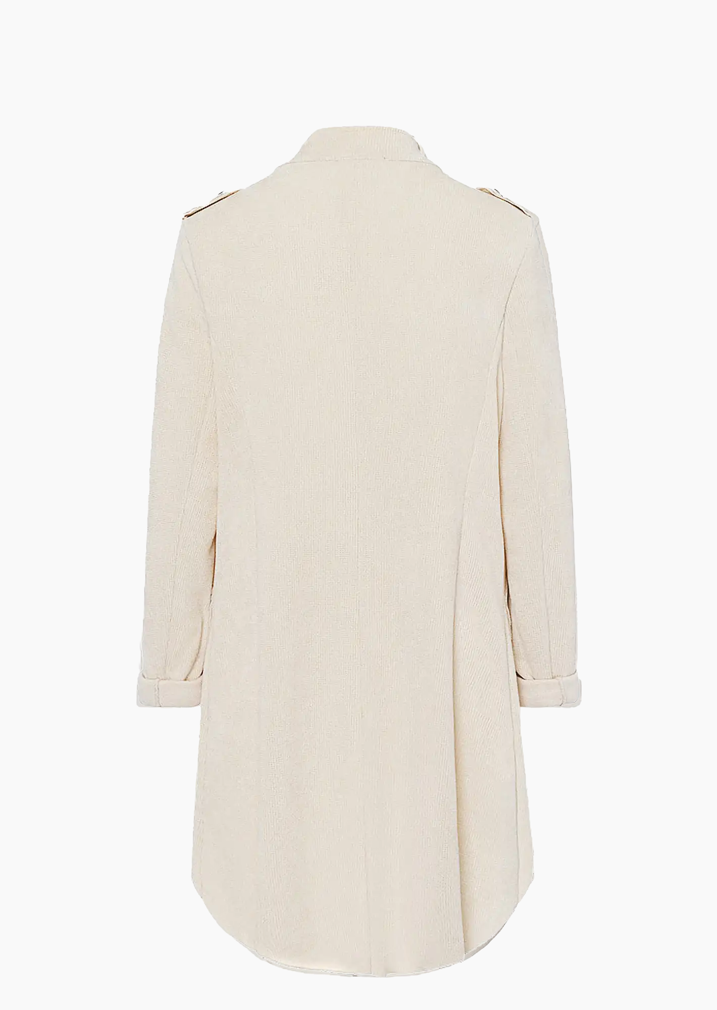 Blazer im Military-Style, crema