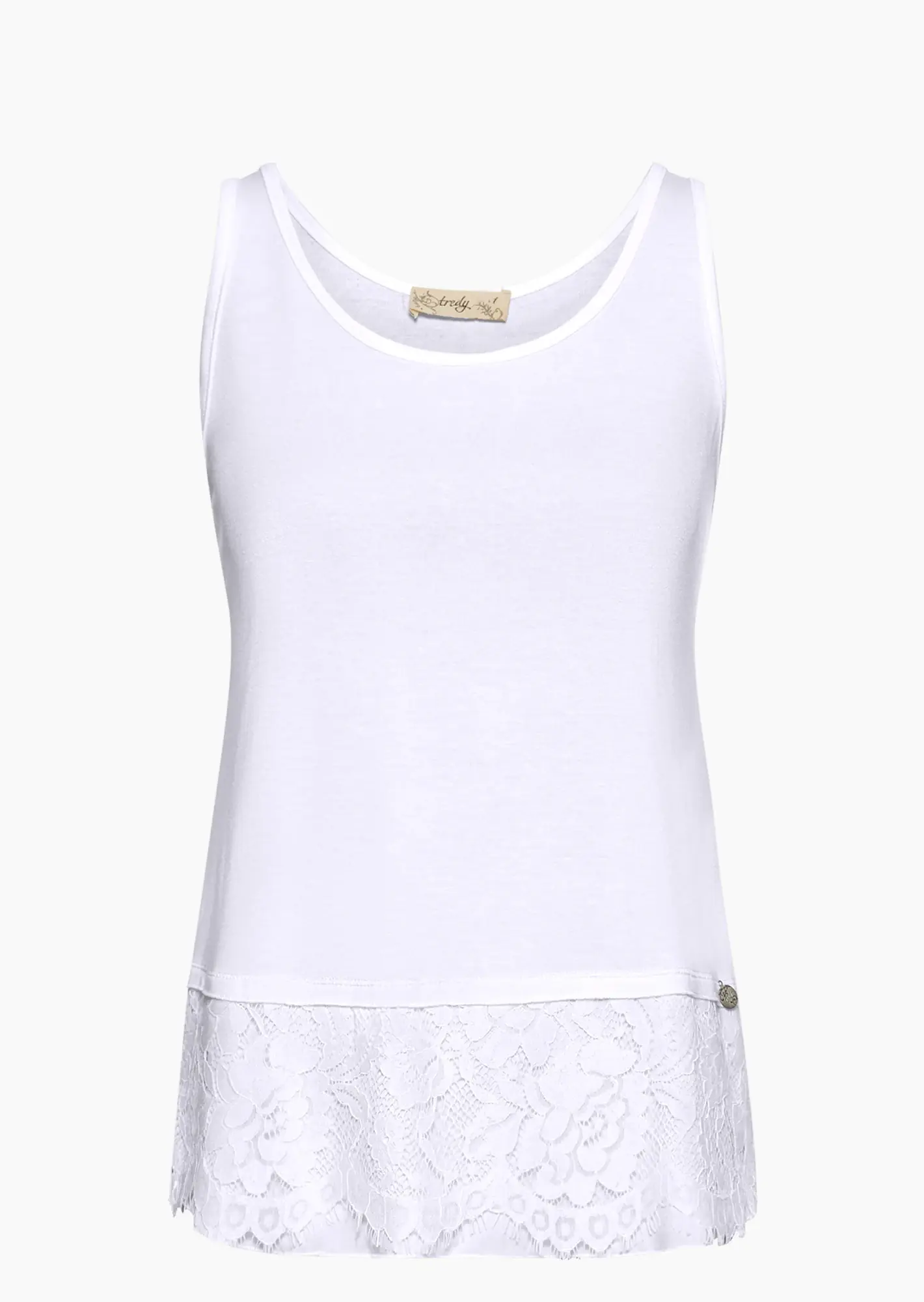 Basic Top RONJA, weiß