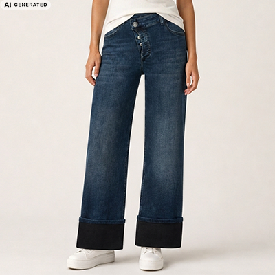 Wide Leg Hosen