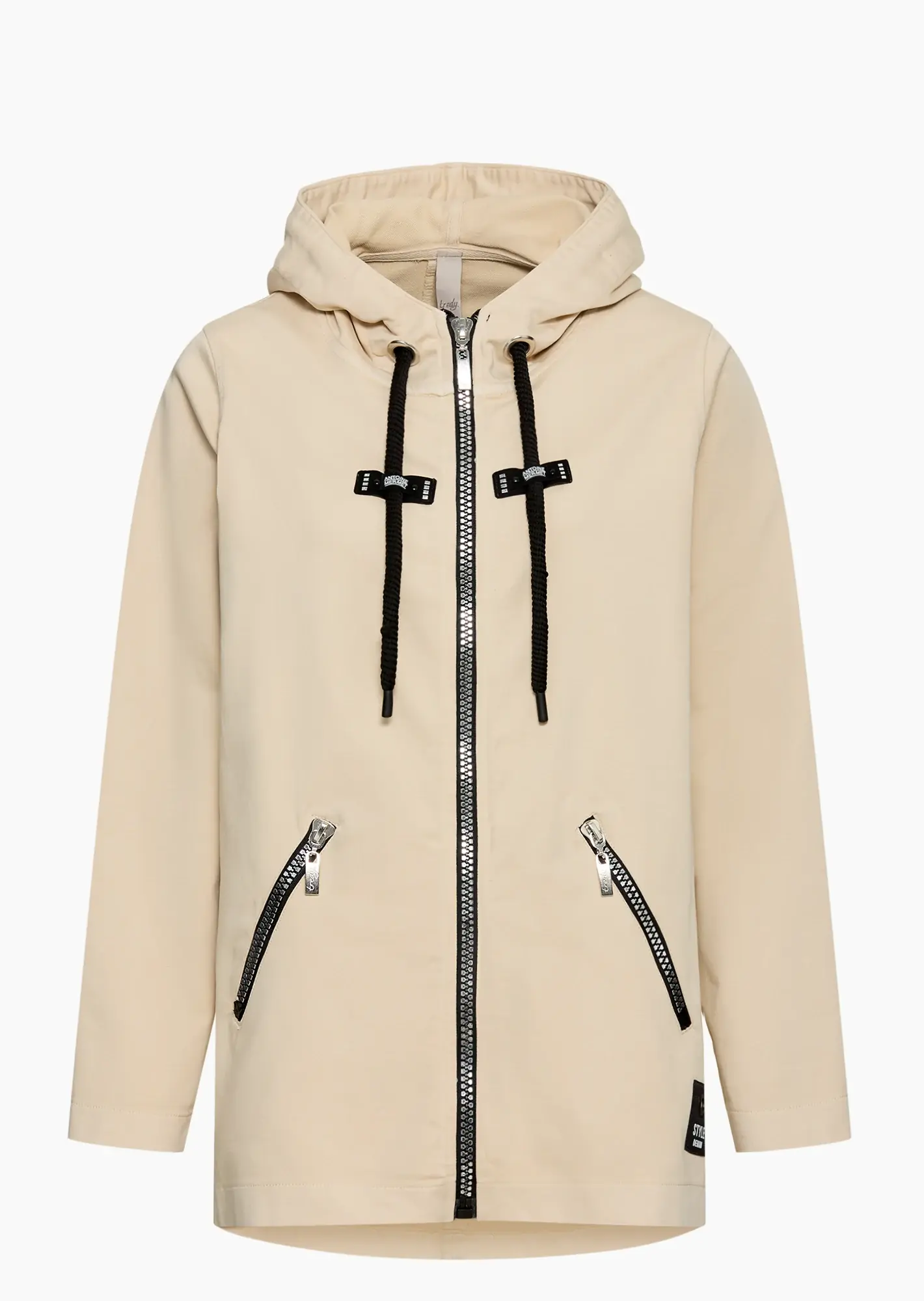 stylische Jacke, crema