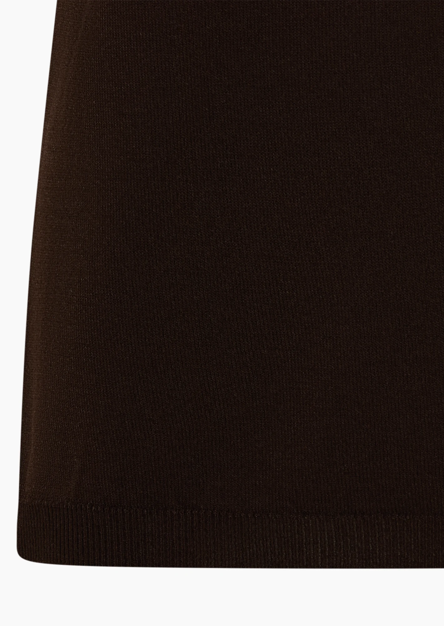leichtes Stricktop, mocca