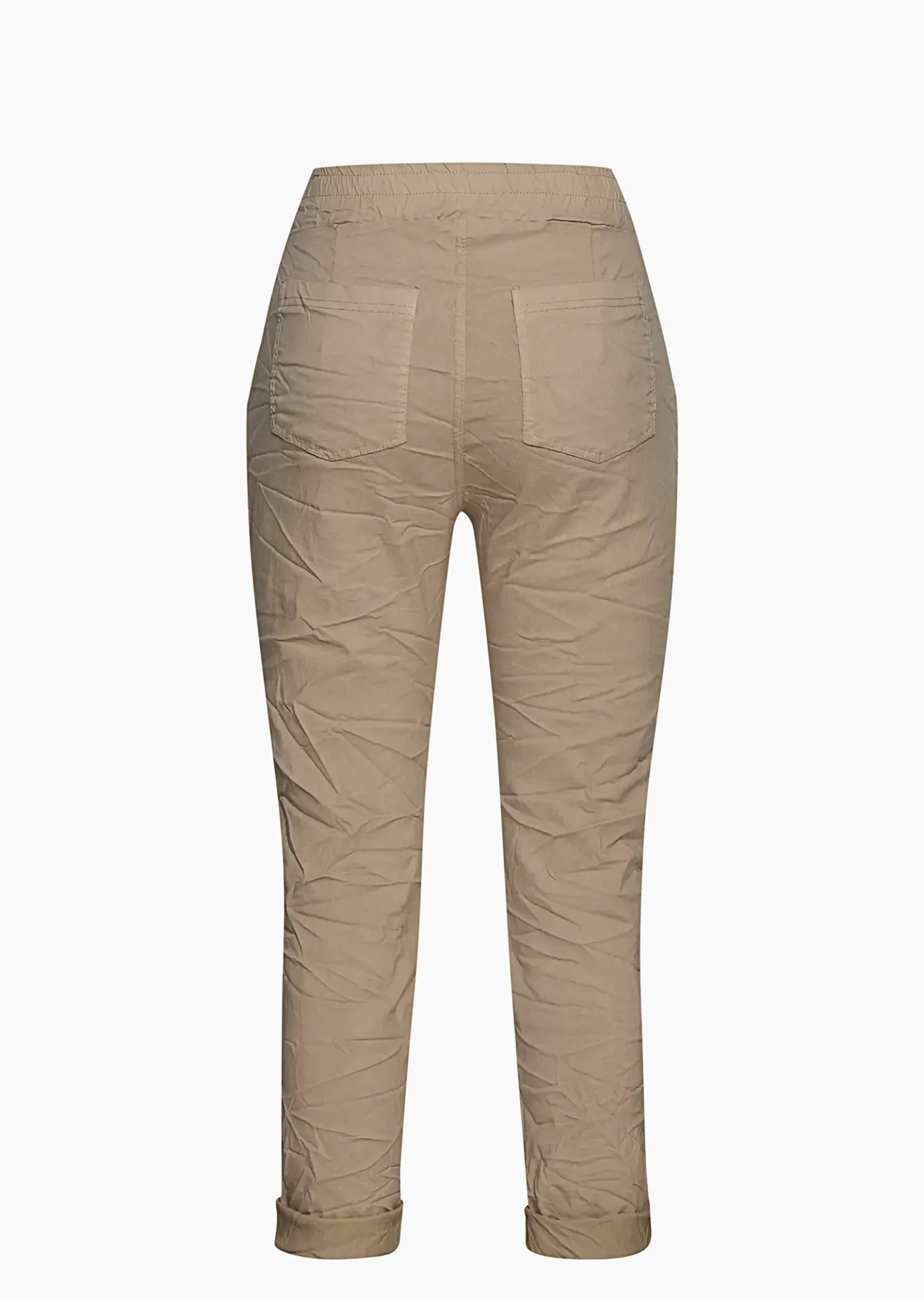 Joggpants mit Knöpfen, sand