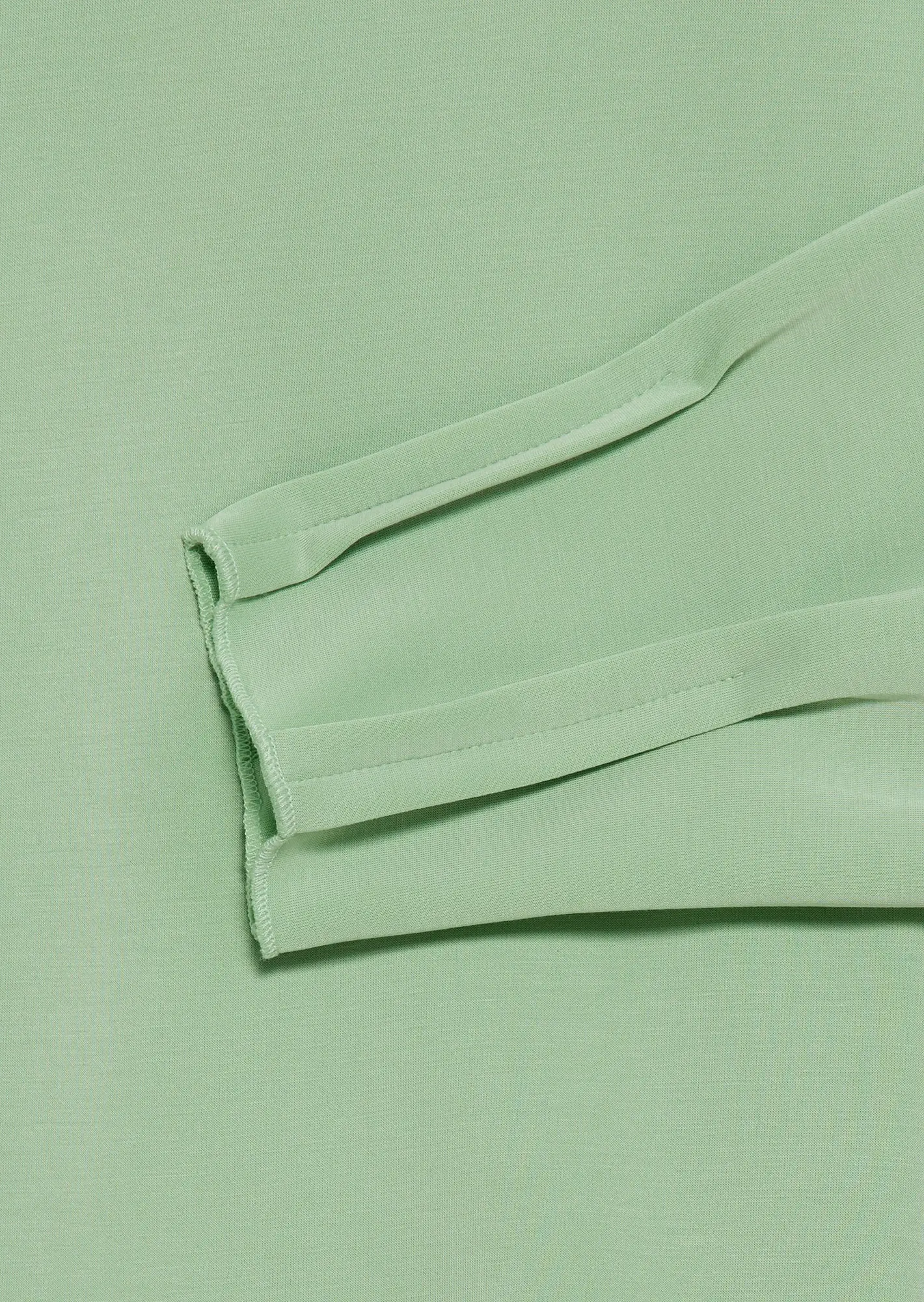 stylische Sweatjacke, mint