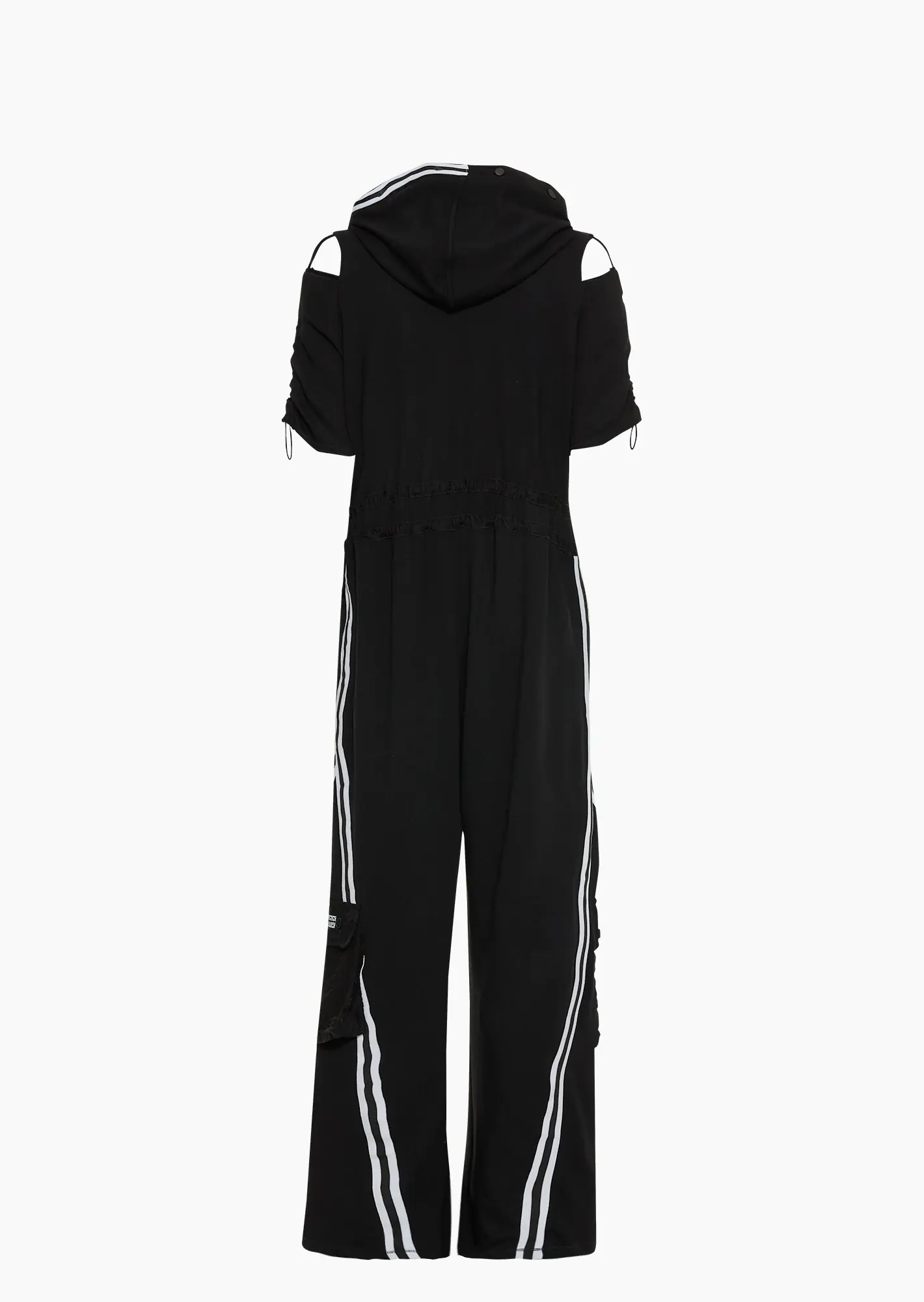 Jumpsuit mit Highlights, schwarz