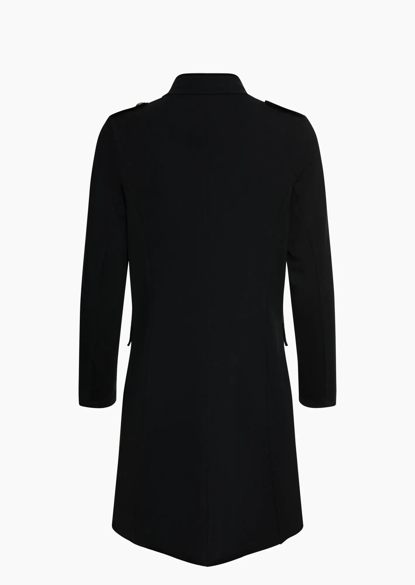 Blazer im Military-Style, schwarz