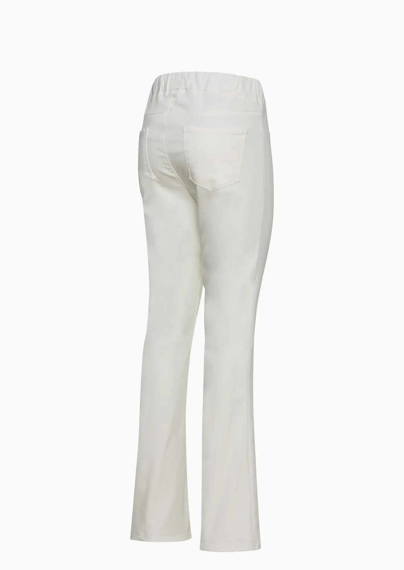Jeggings im Bootcut-Style, offwhite