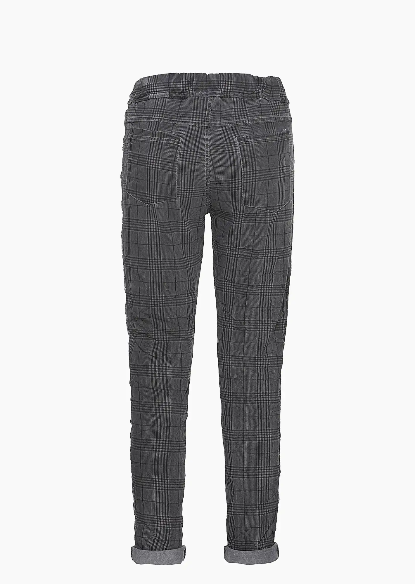 COSY Hose im Alloverprint 72cm, grau