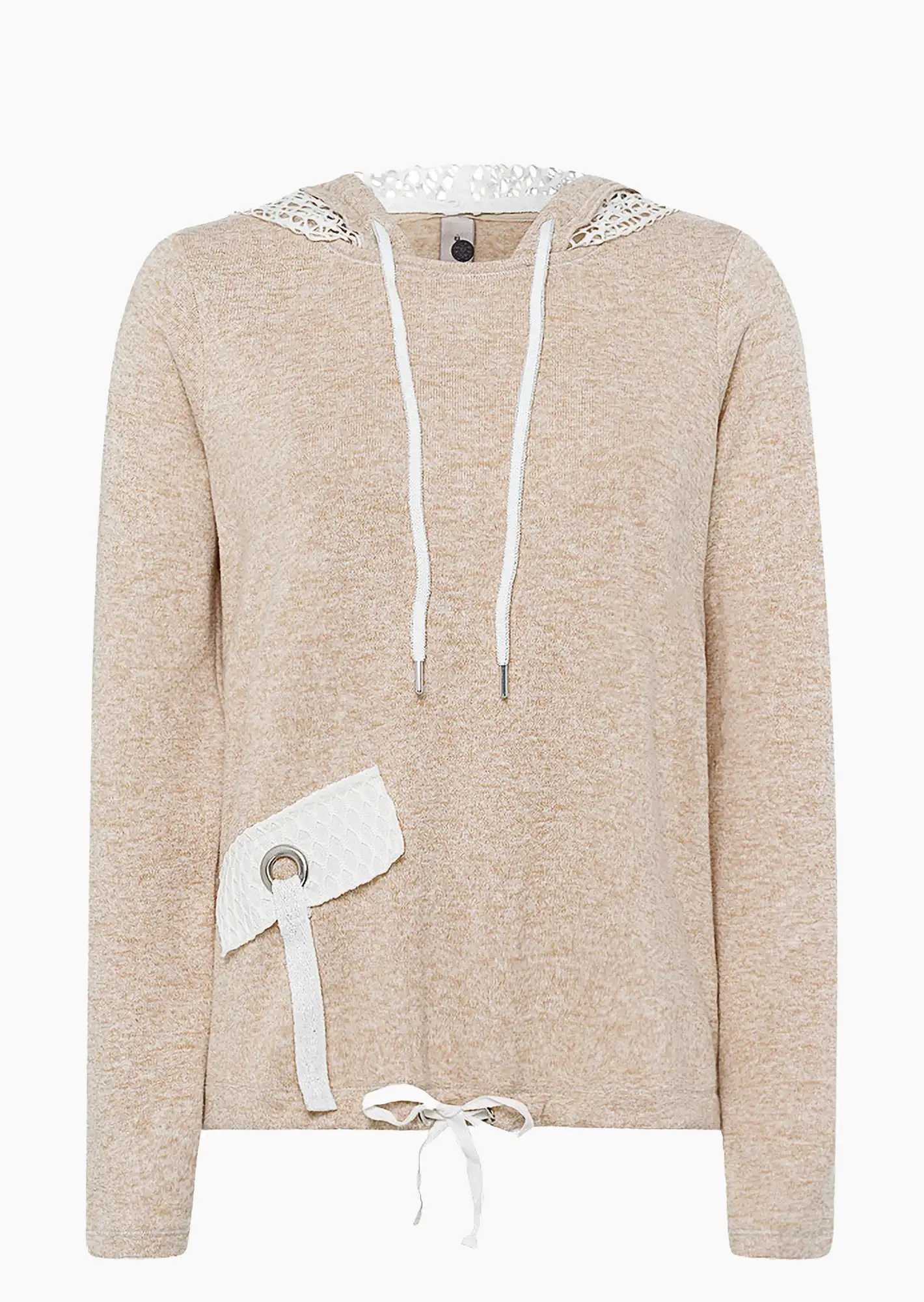 kuscheliges Shirt, sand-melange