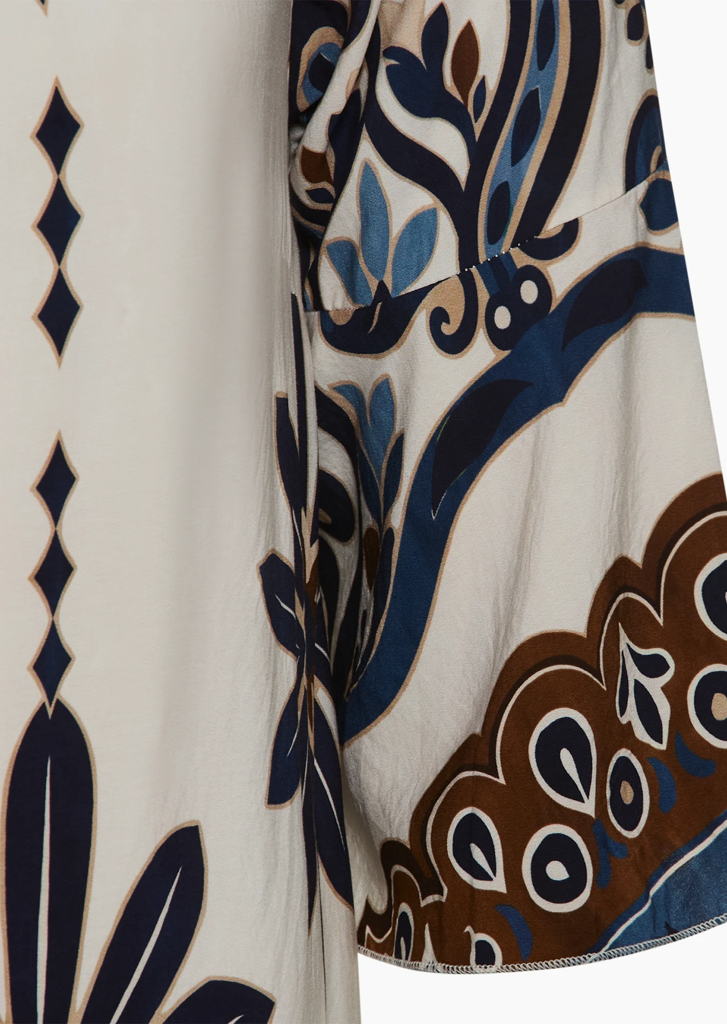 Kleid mit Carmen-Ausschnitt, blau