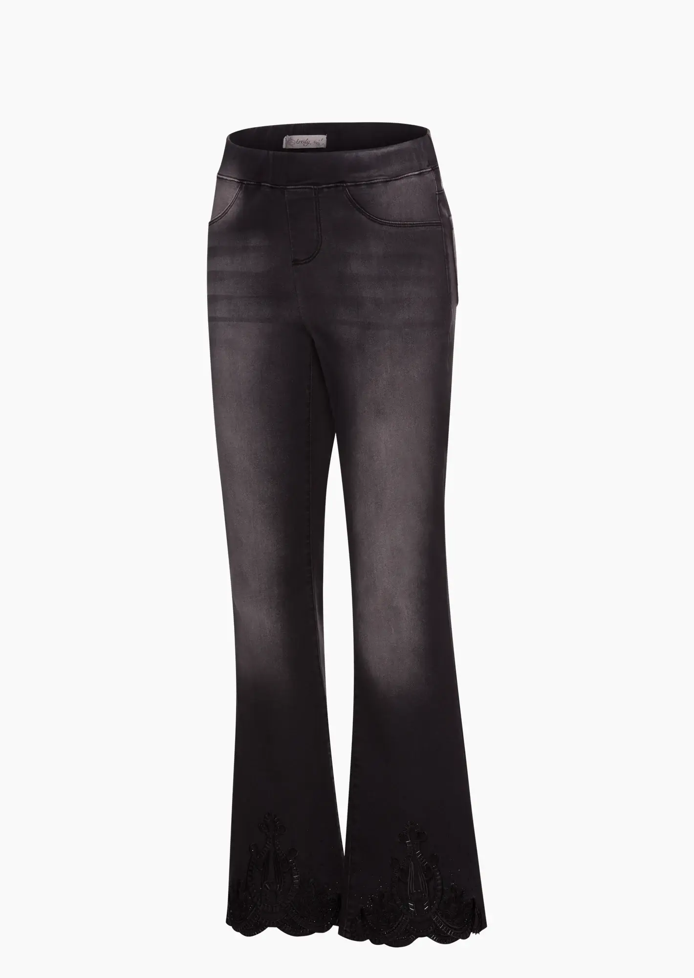 Jeggings mit Bootcut, black