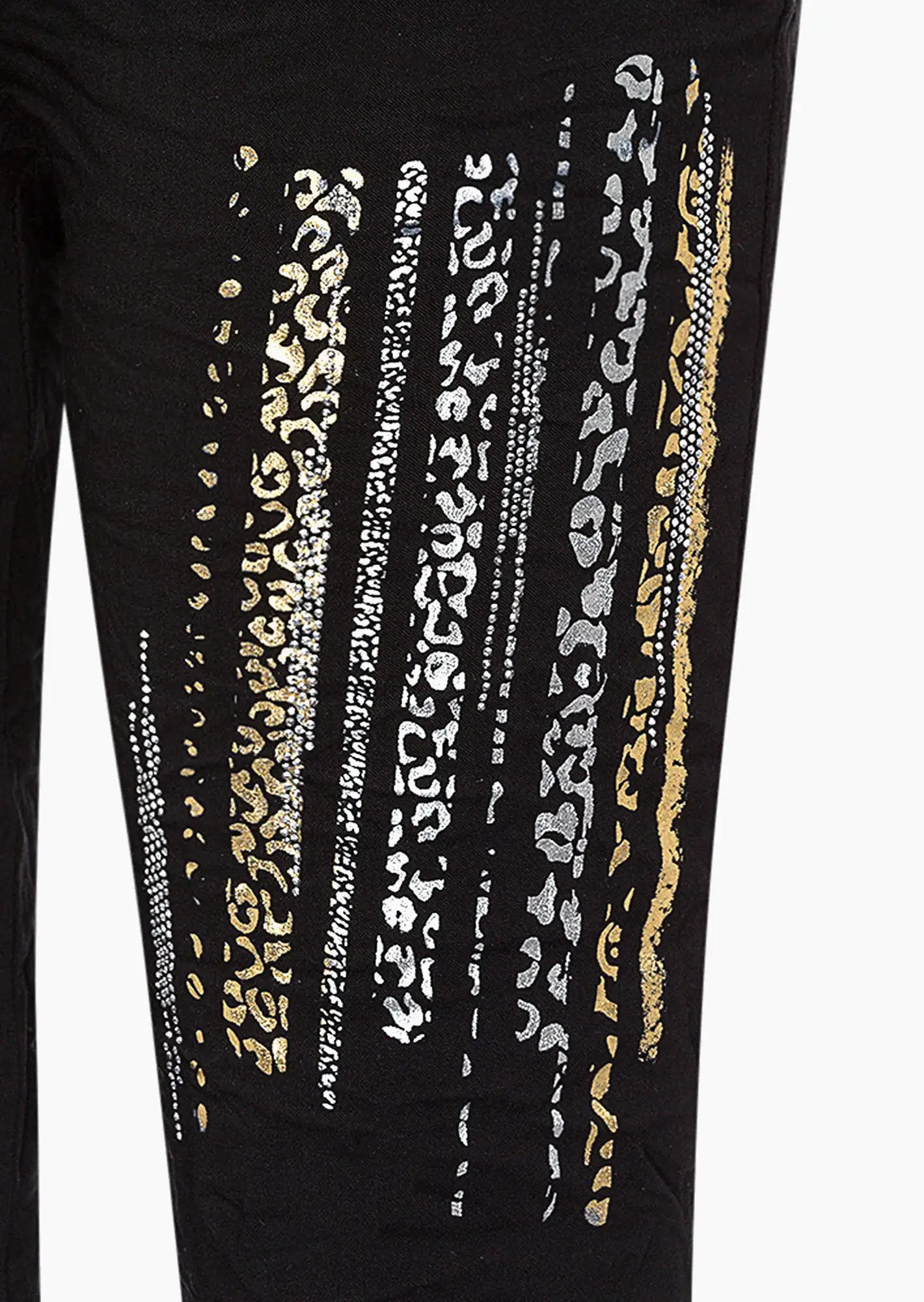 Capri-Joggpants, schwarz