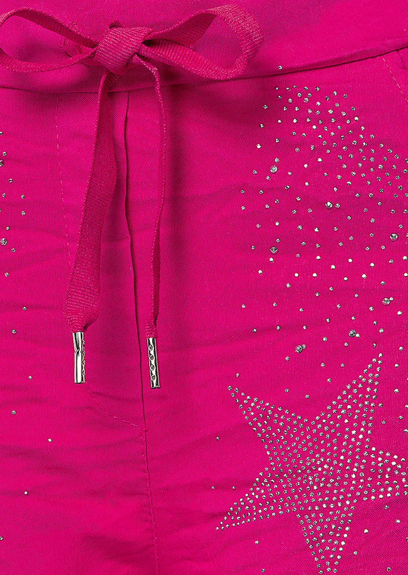 Shorts mit Sternen, very berry