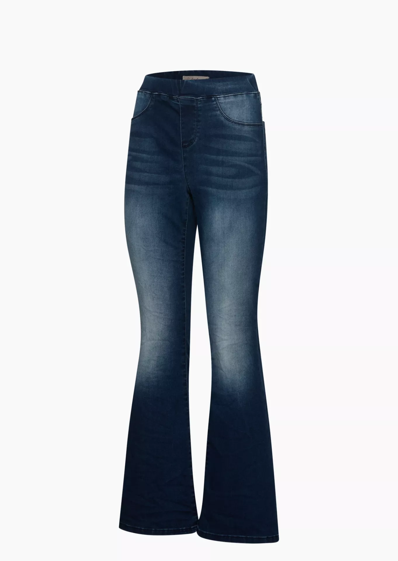 Jeggings mit Bootcut, blue black denim
