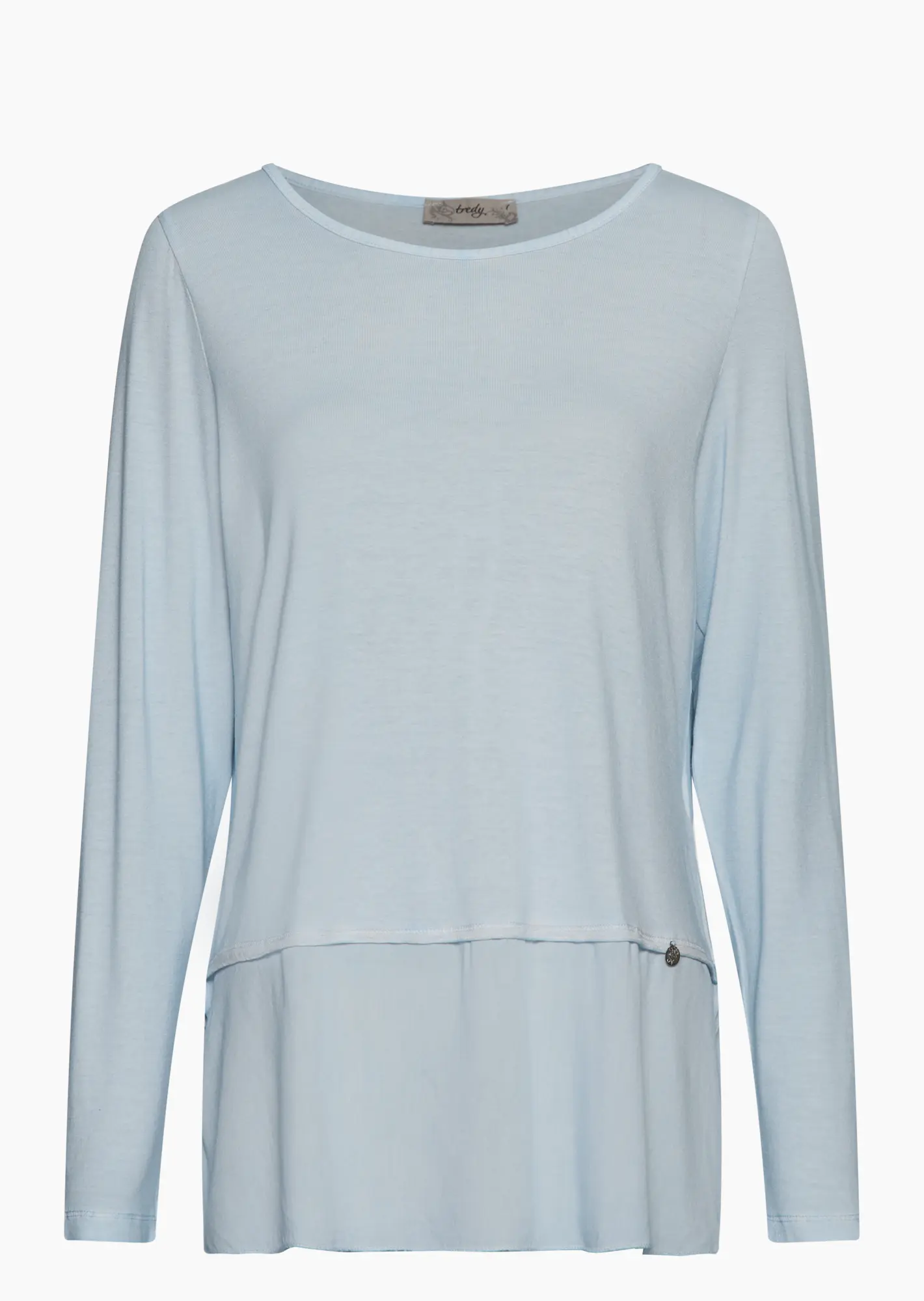 Langarmshirt KATI, eiskristall