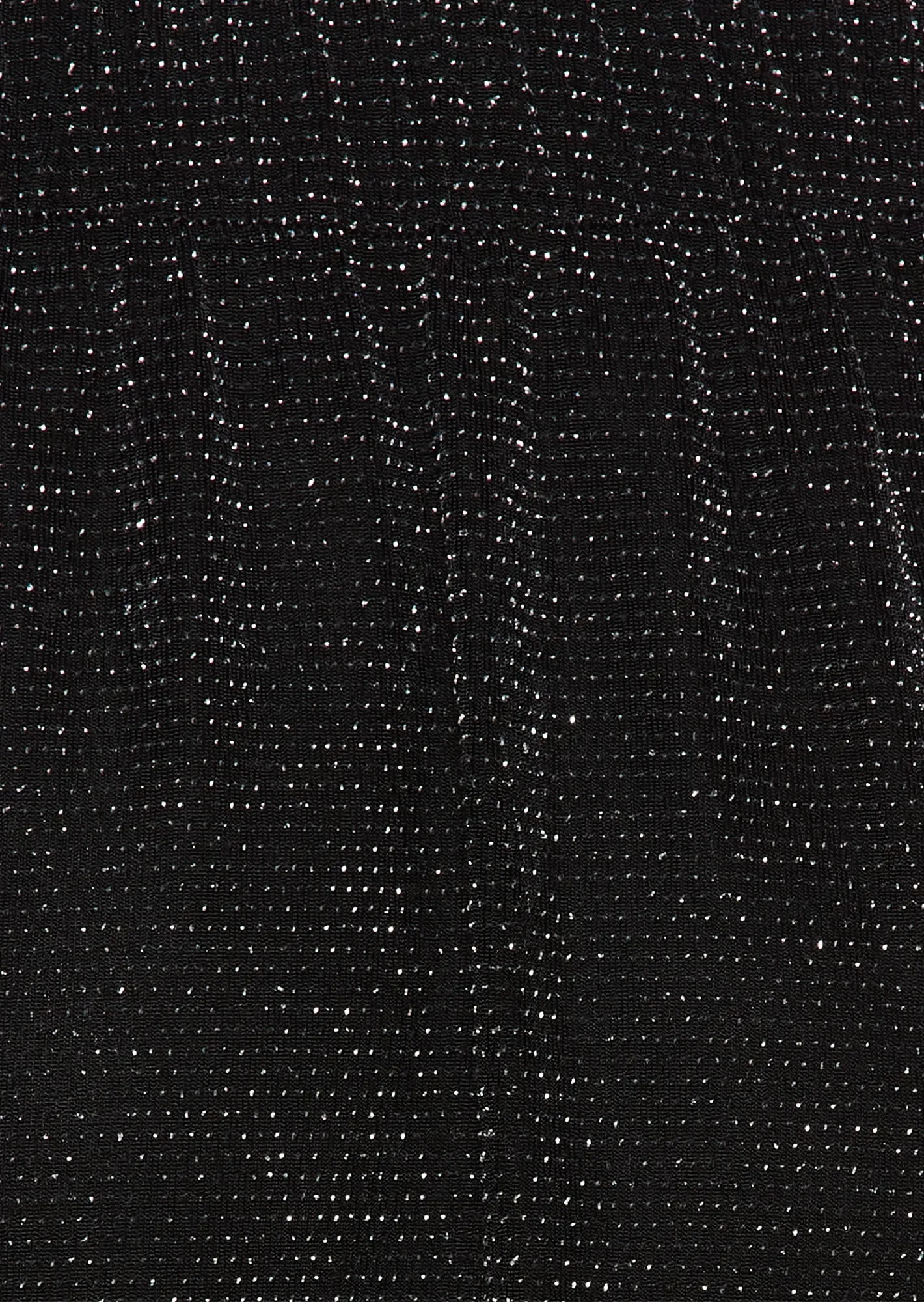 Rock mit Glitzer, schwarz