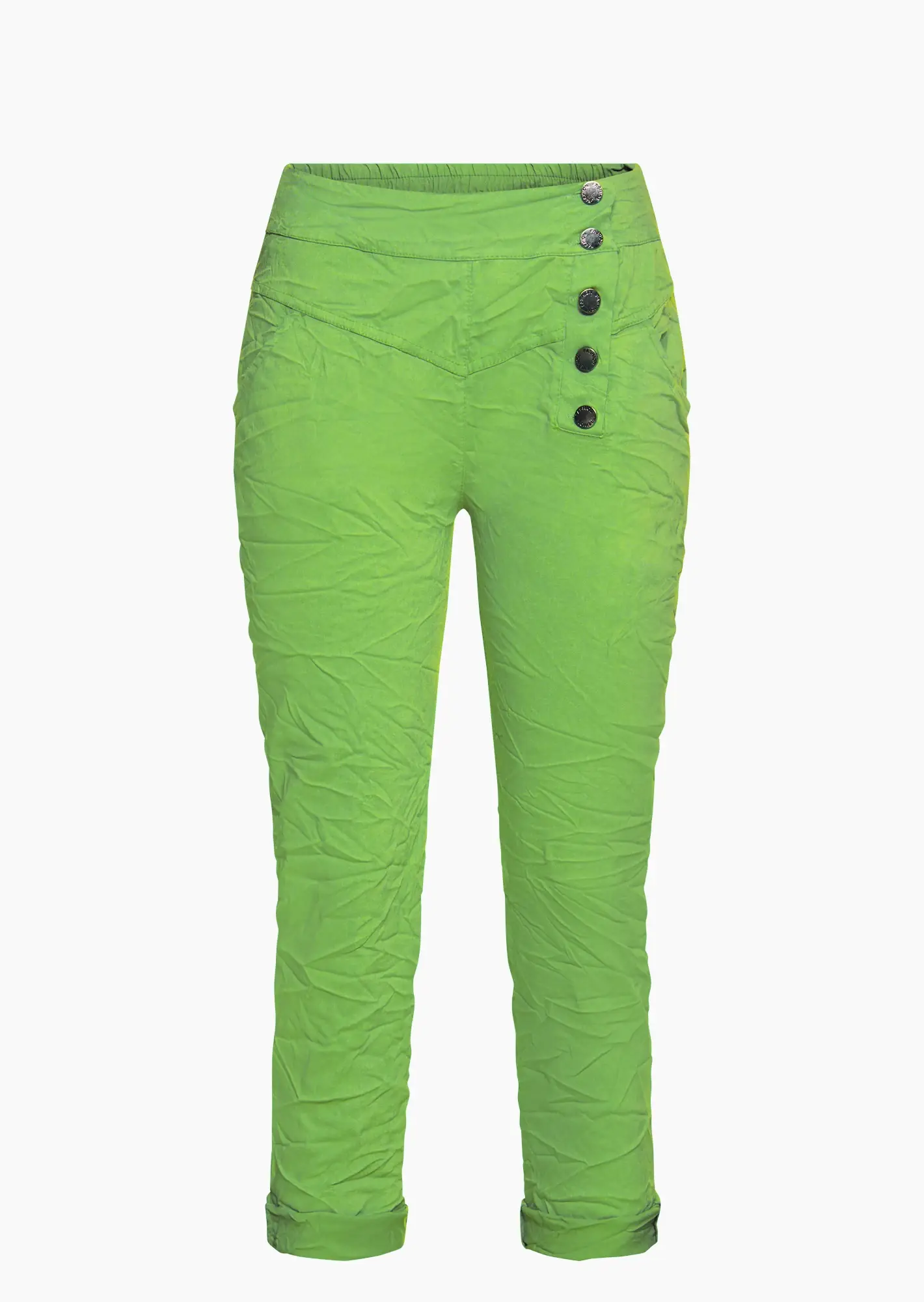 Joggpants mit Knöpfen, grün