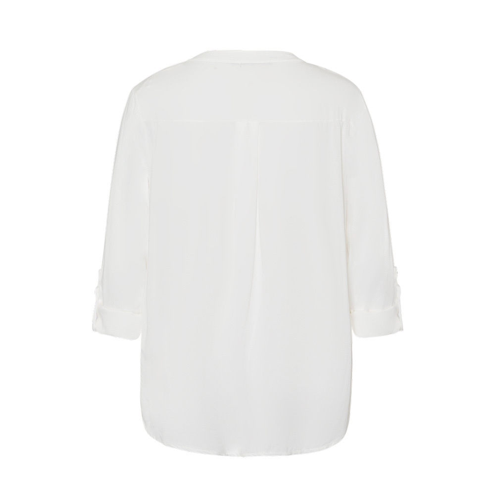 Bluse mit Pailletten, offwhite