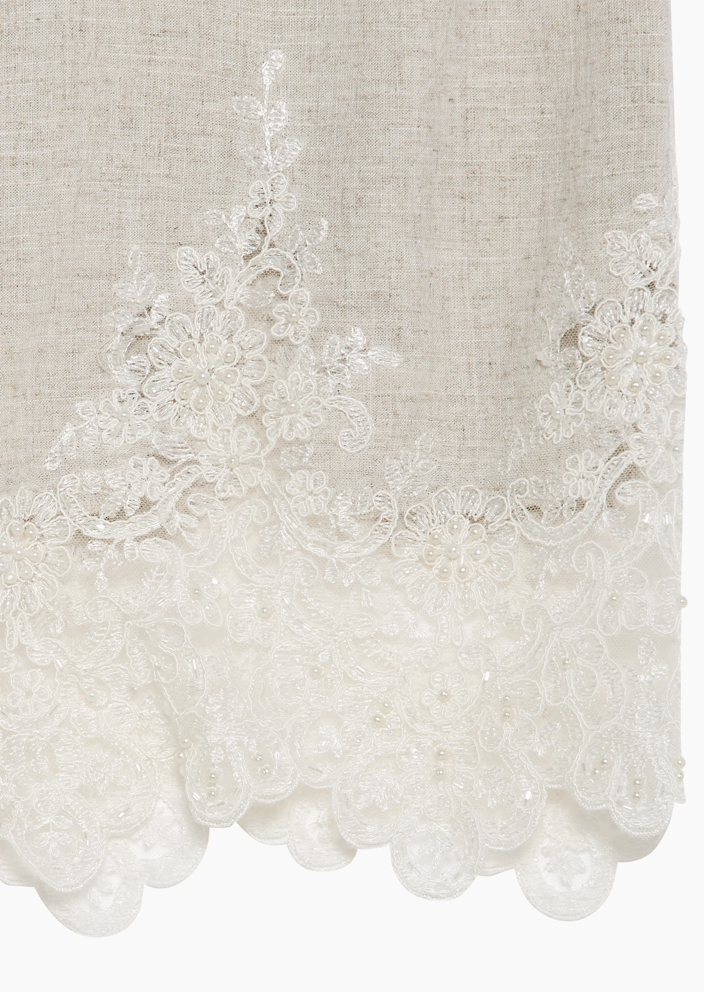 Leichte Hose mit detailverliebten Highlights, sand-melange