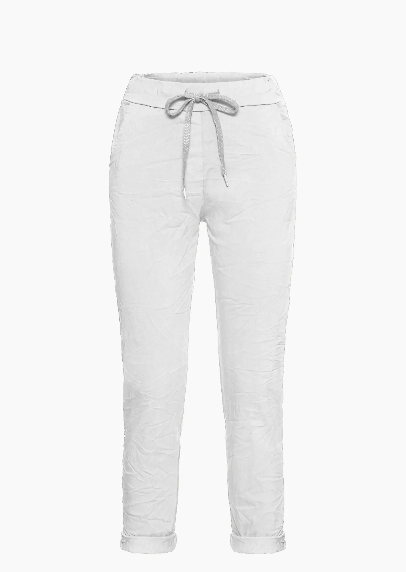 Komfort Joggpants, weiß