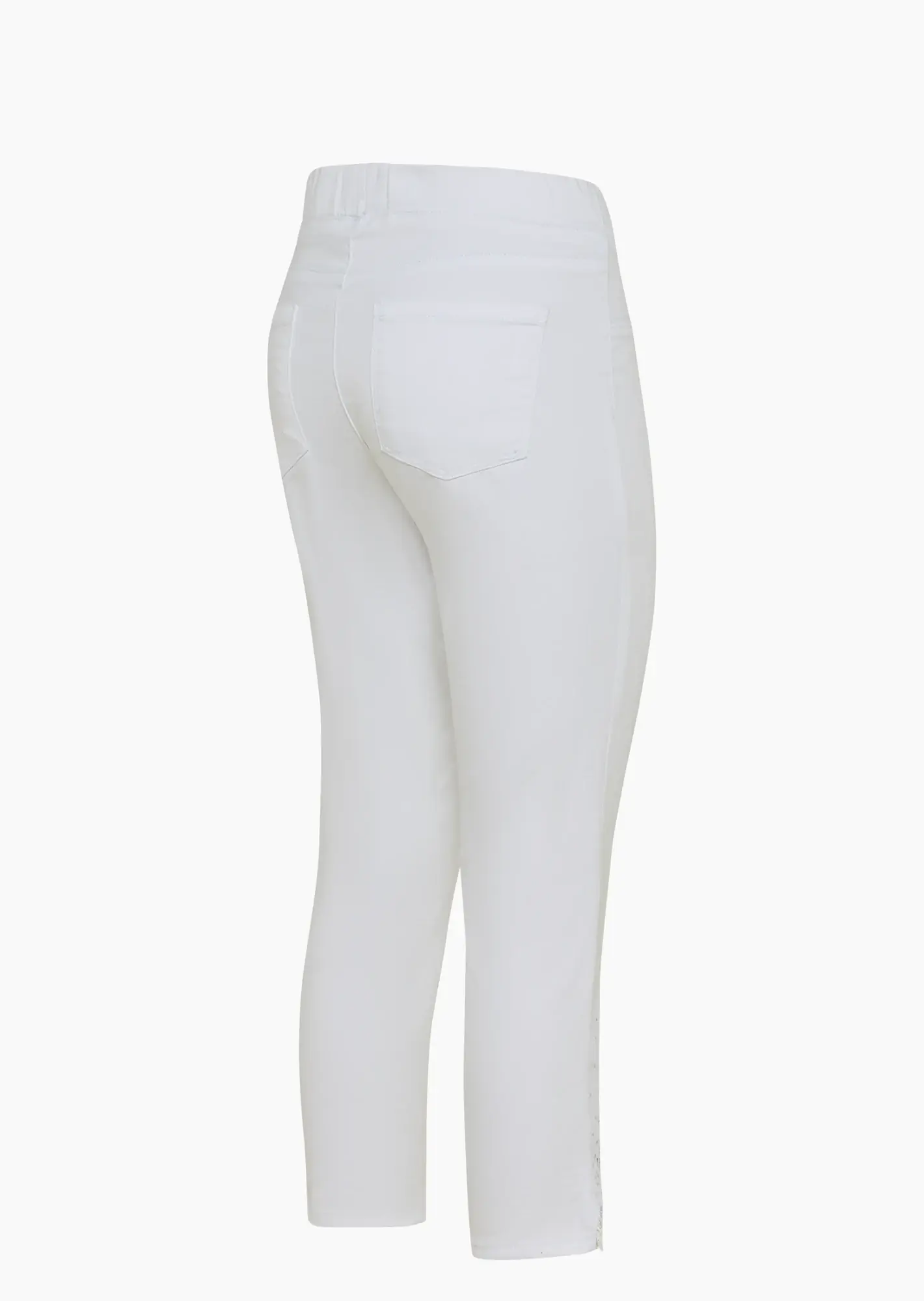 Jeggings mit detailverliebtem Highlight, weiß