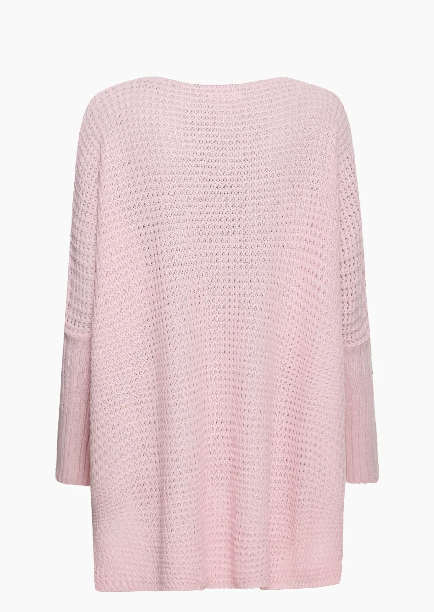 oversized Pullover, rosenholz