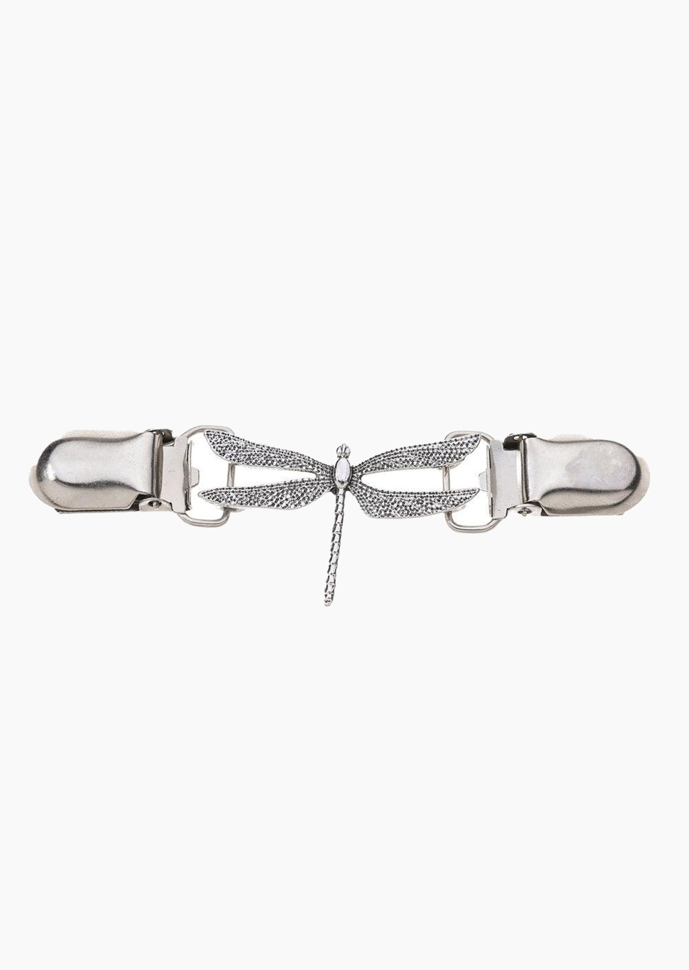Blusenklammer mit Libelle, silber