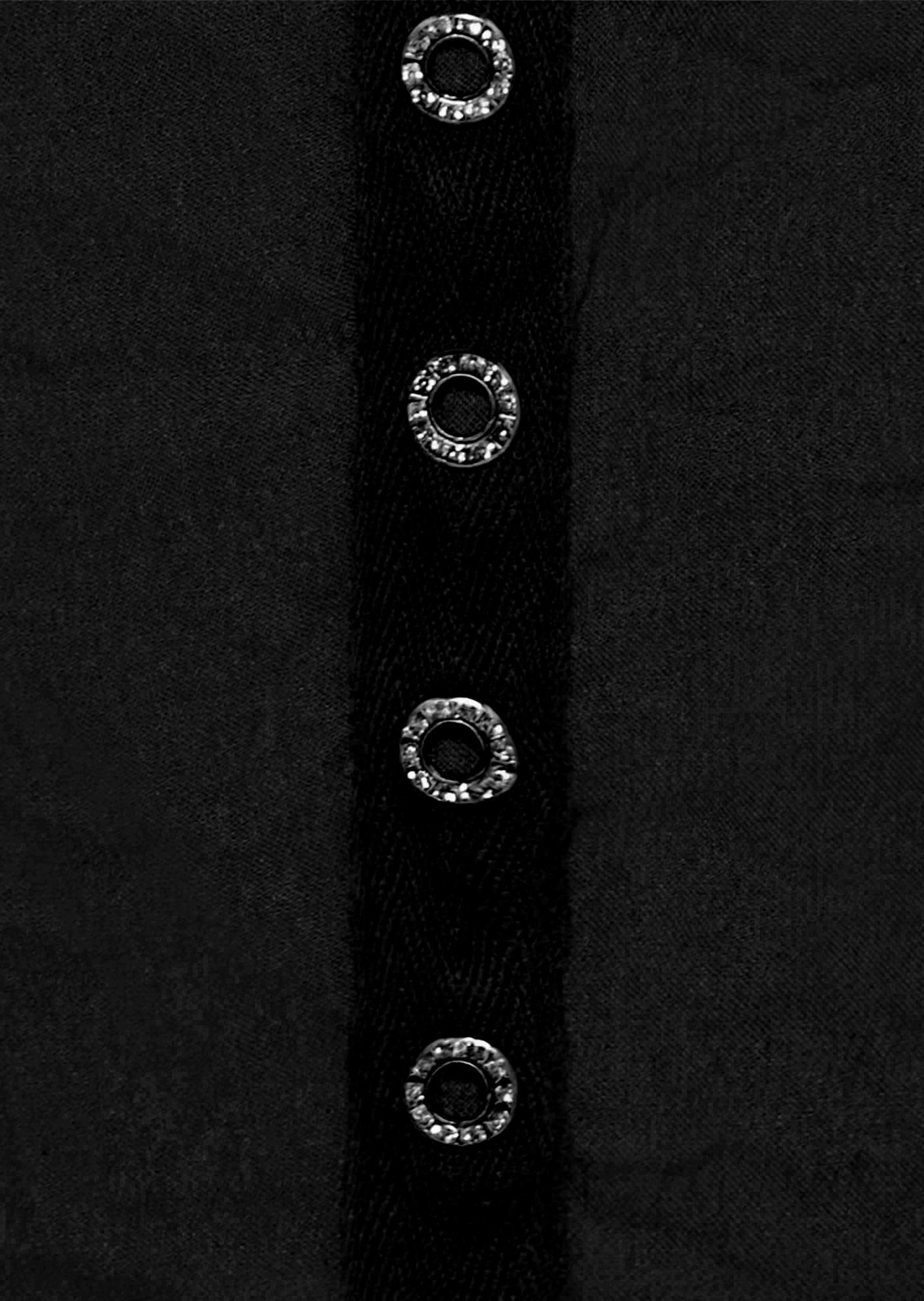 Capri-Joggpants mit Galonstreifen, schwarz