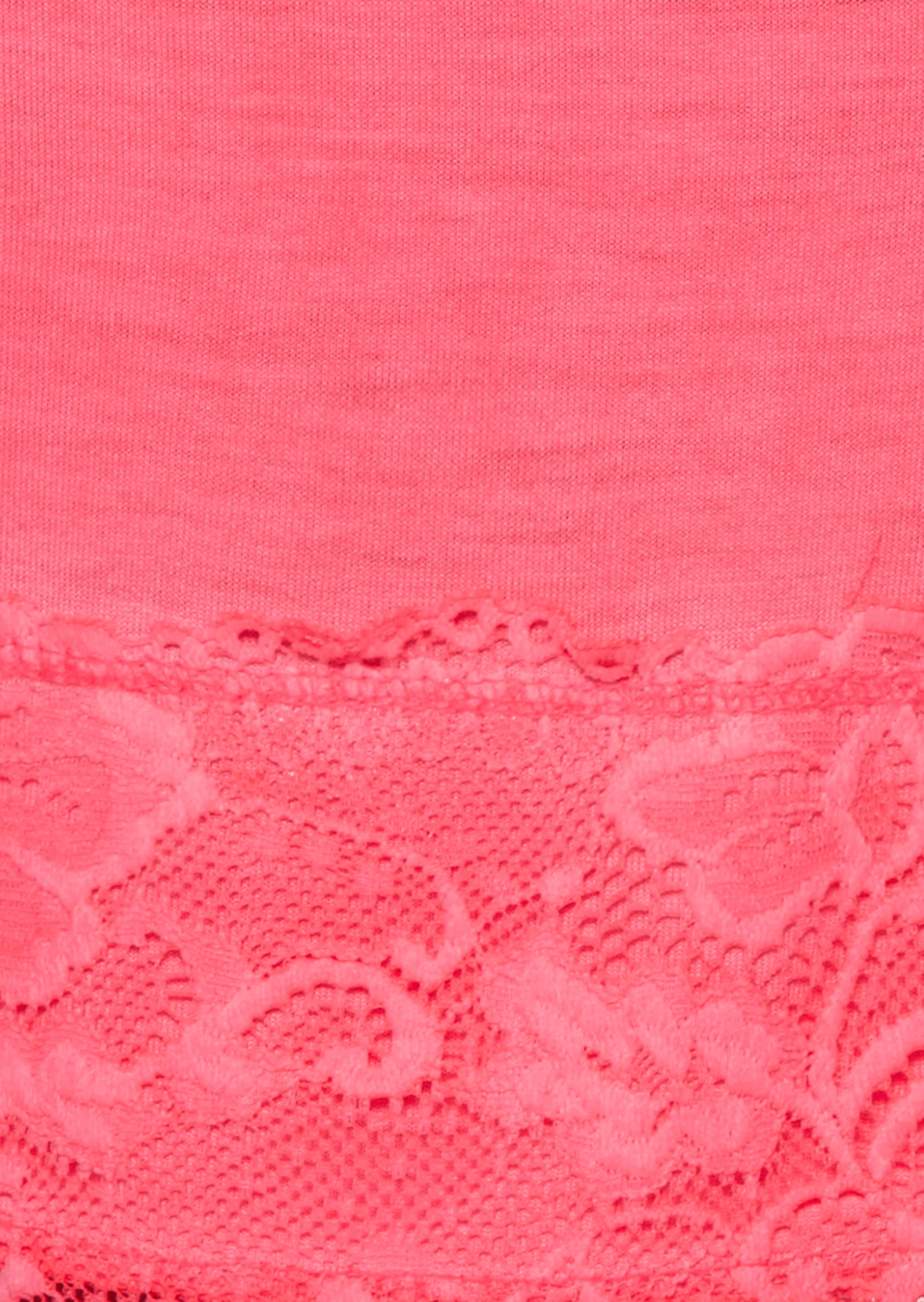 Basic Shirt ANNA, neon lobster