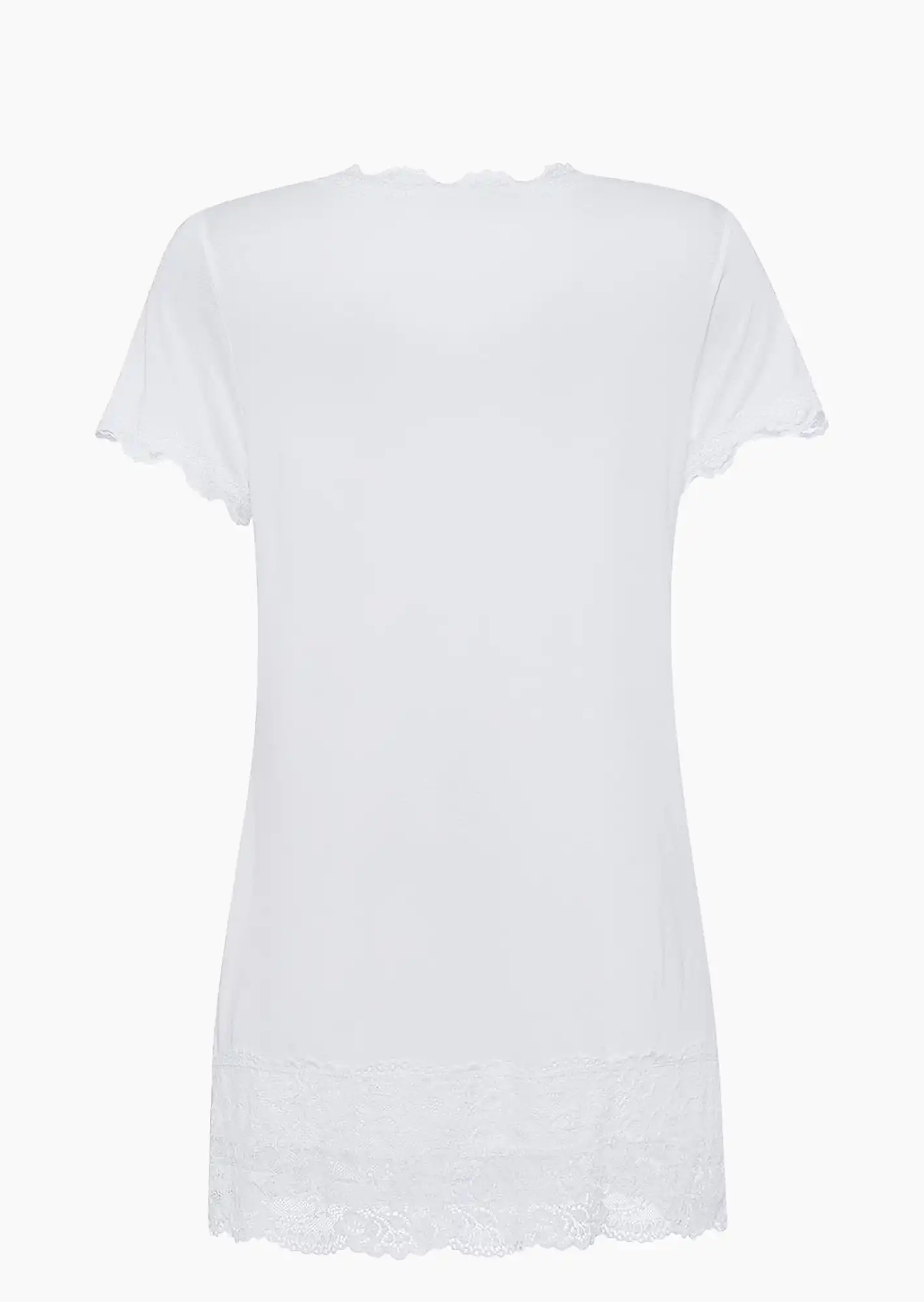 Basic Shirt ANNA, weiss