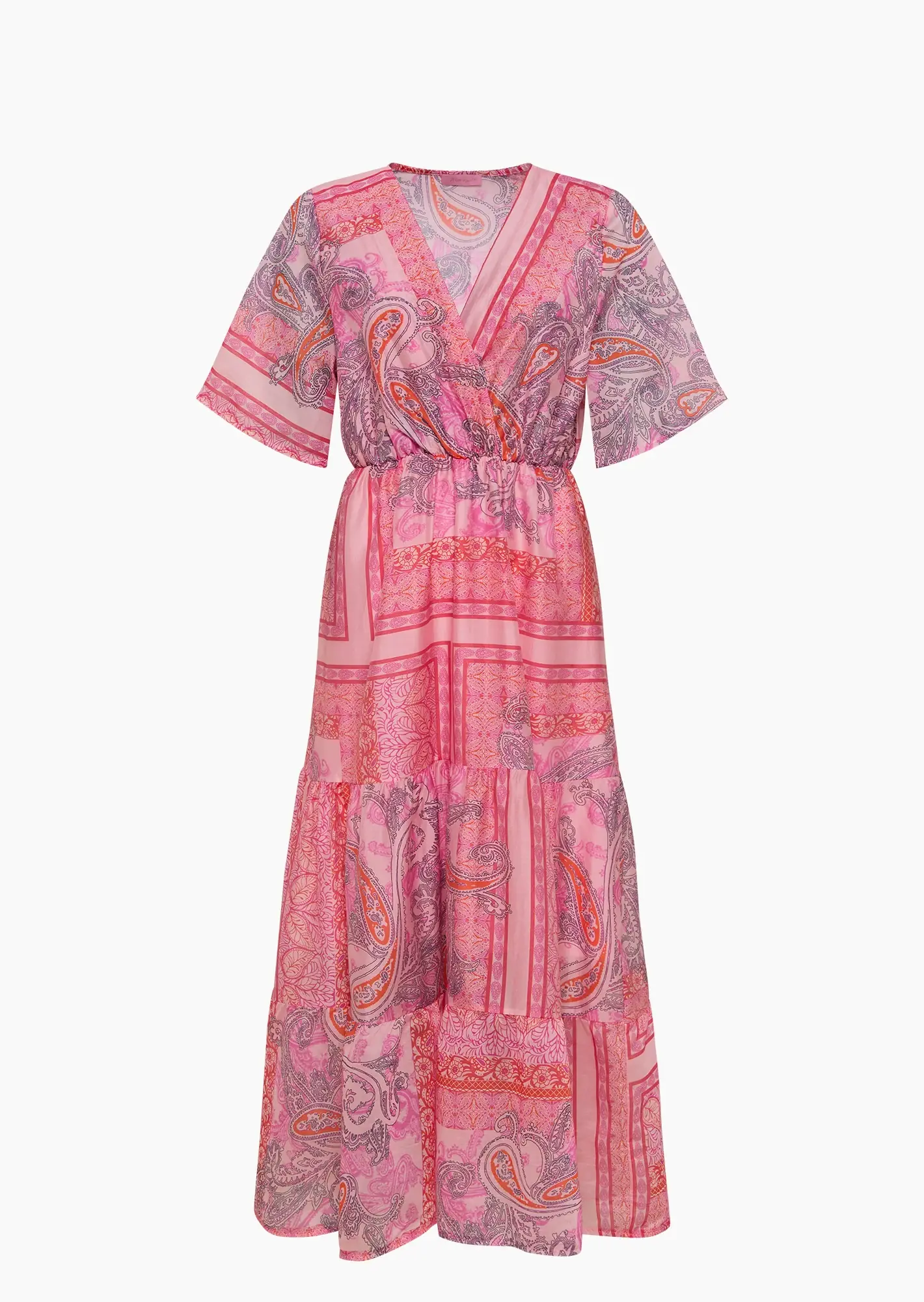 leichtes Kleid im Alloverprint, mandelblüte