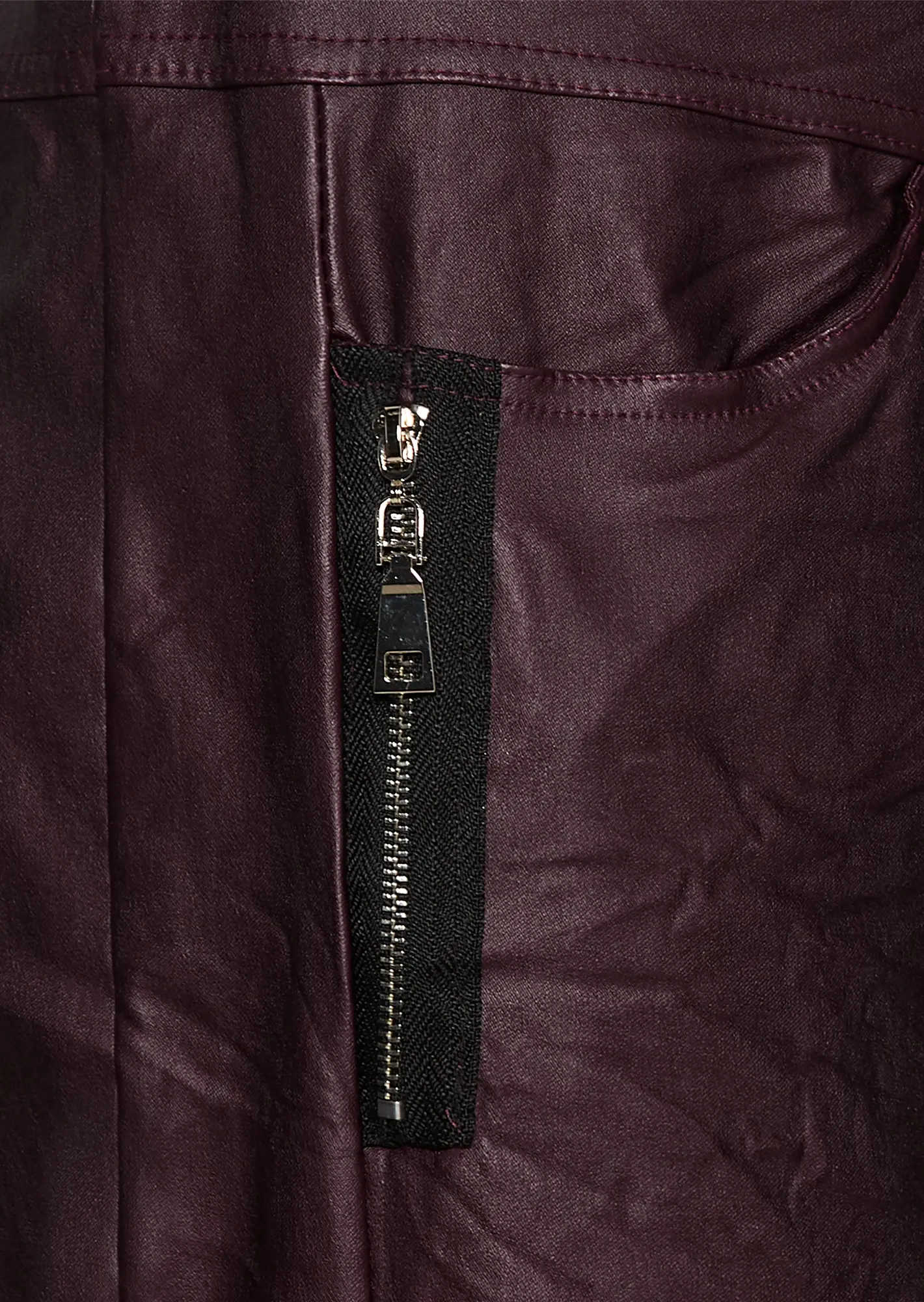 Wide Leg Joggpants, burgund