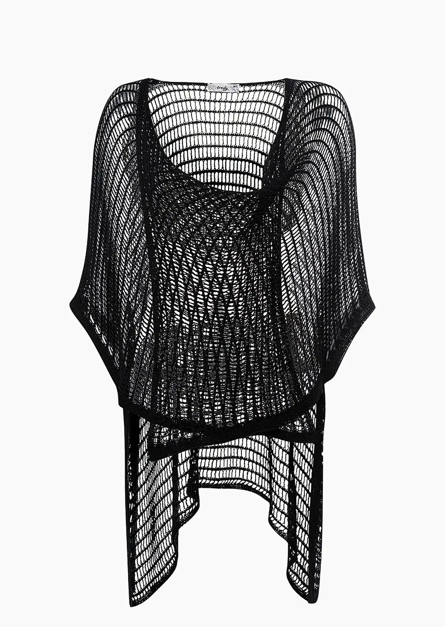Strickweste, schwarz