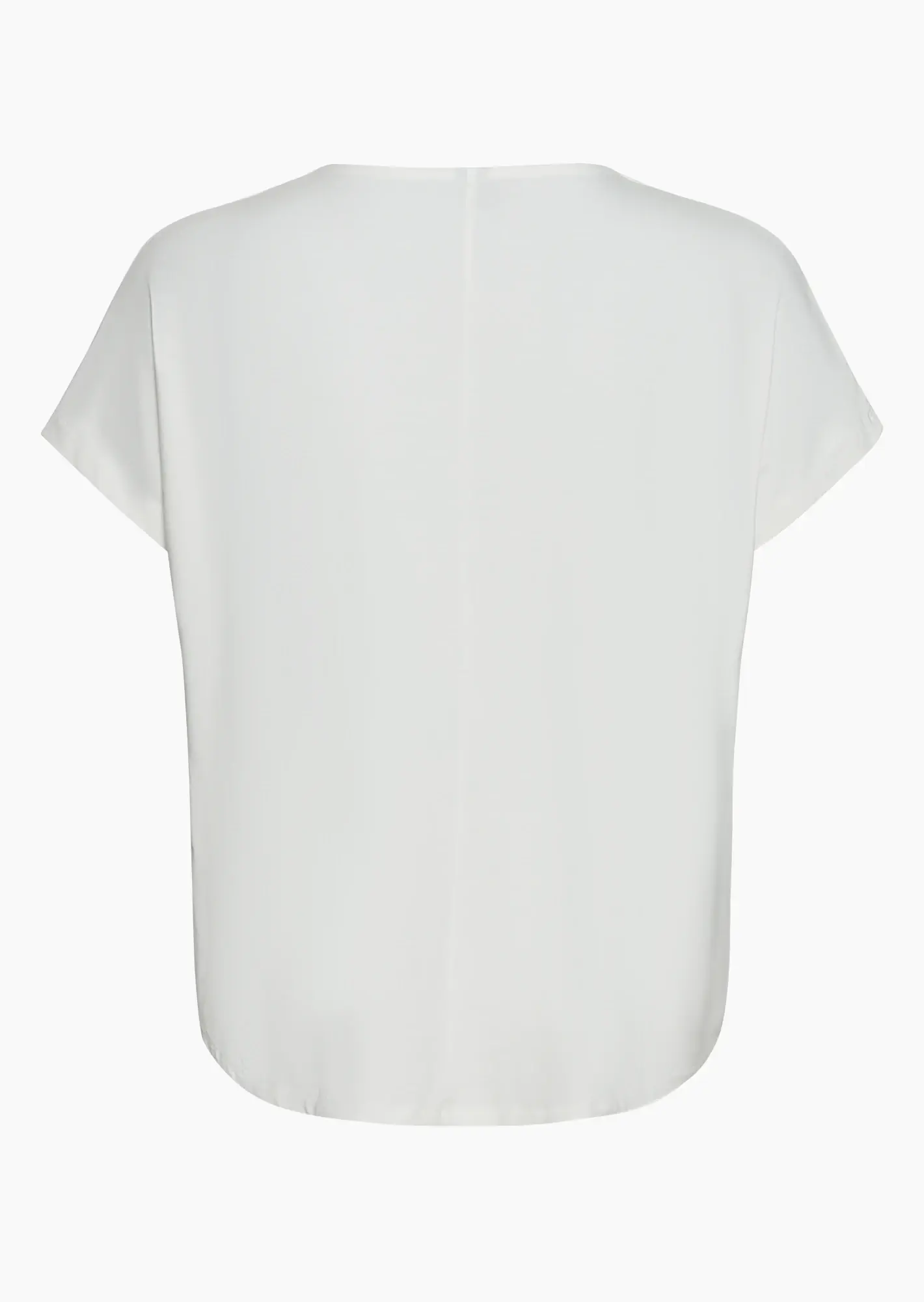 Shirt mit dekorativem Ausschnitt, offwhite