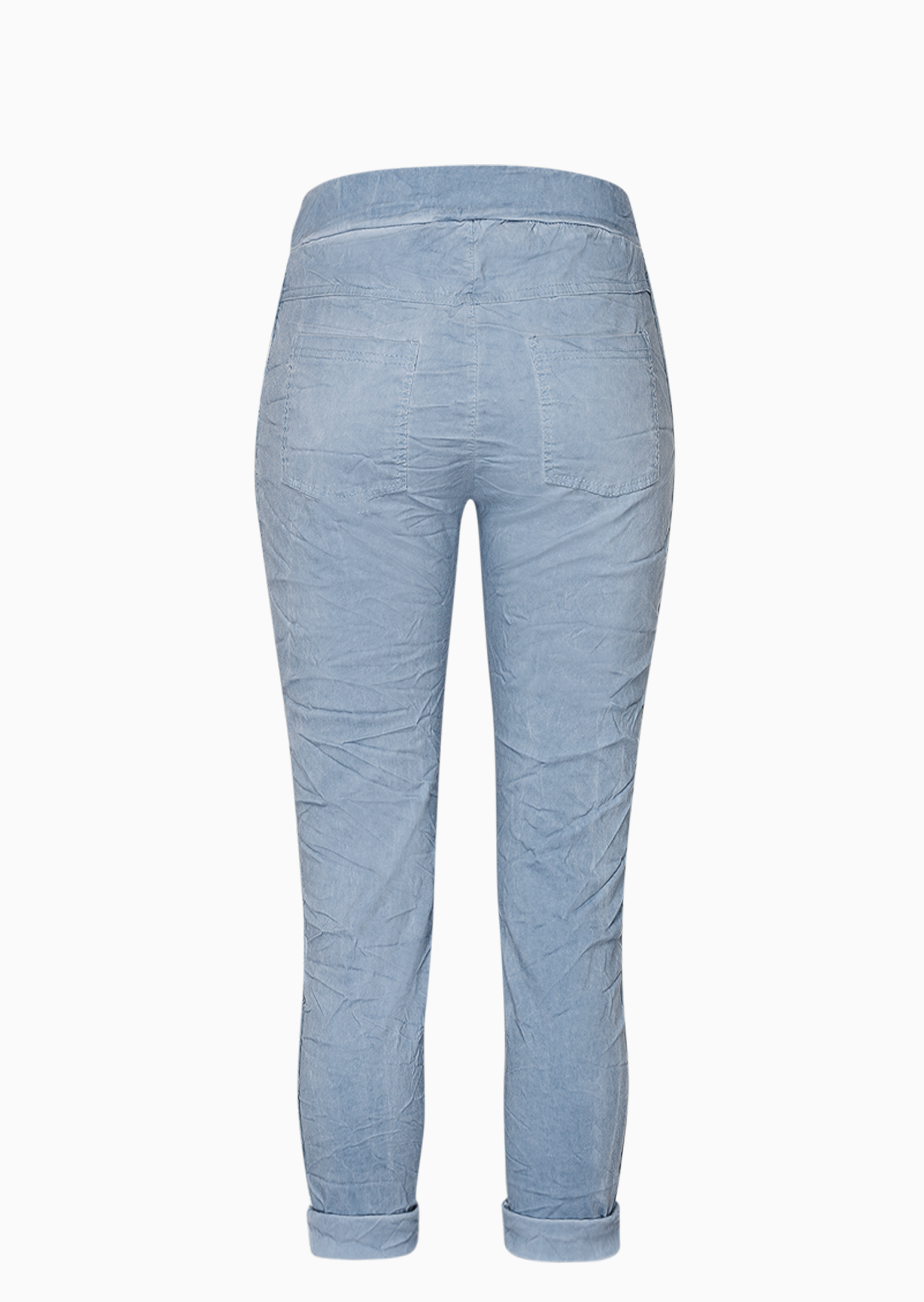 Joggpants mit Galonstreifen, blue denim
