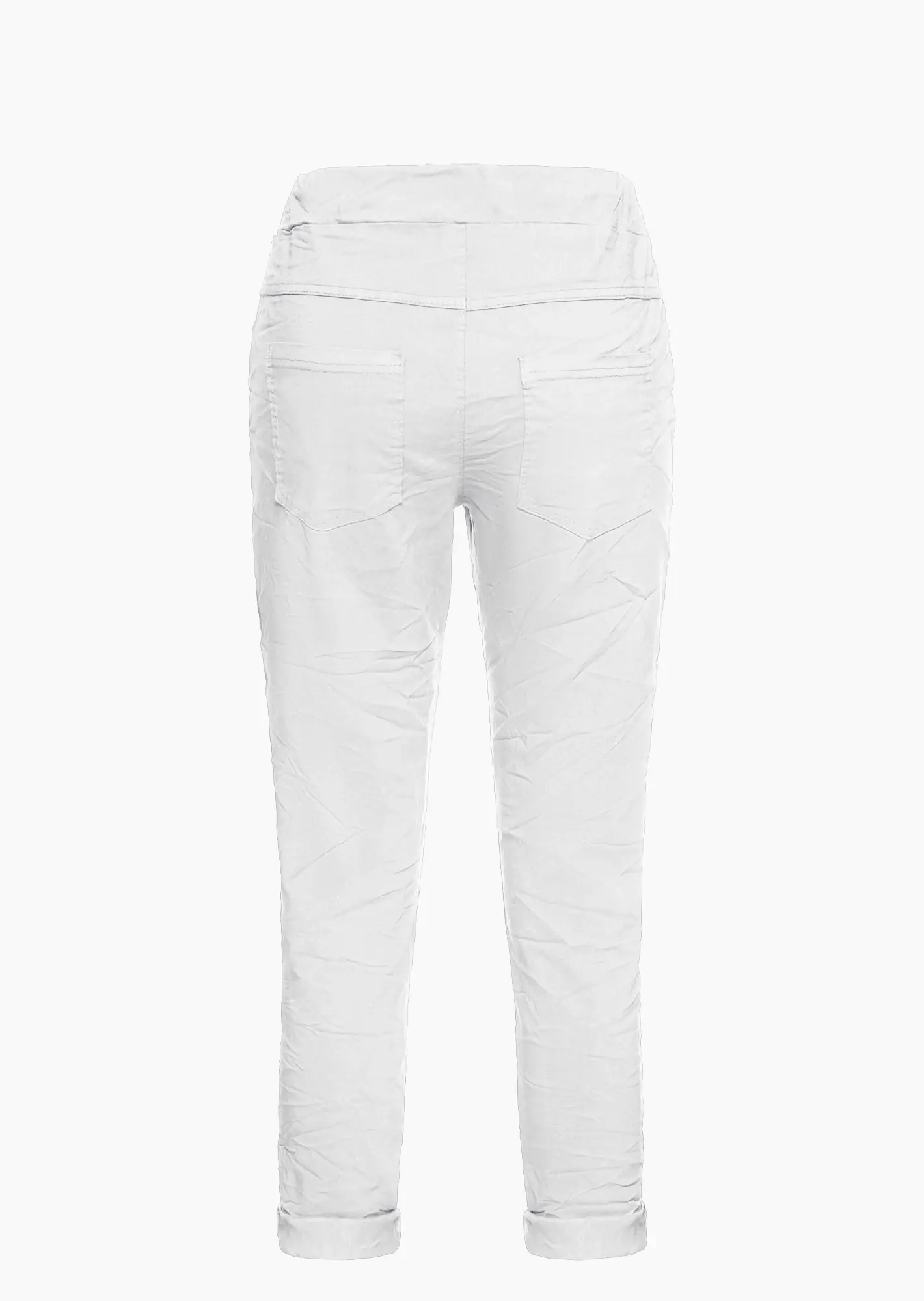 Komfort Joggpants, weiß