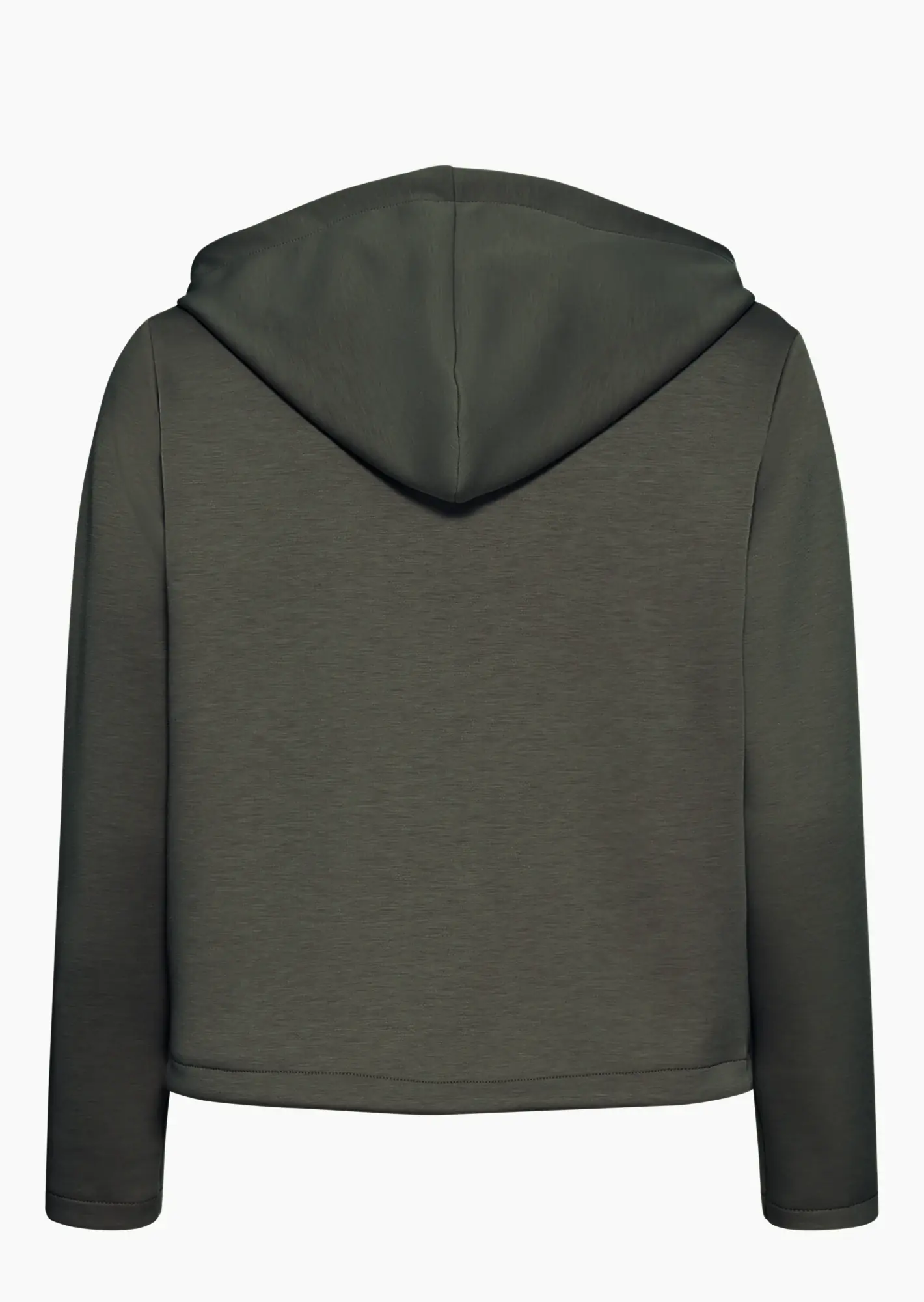 stylische Sweatjacke, khaki