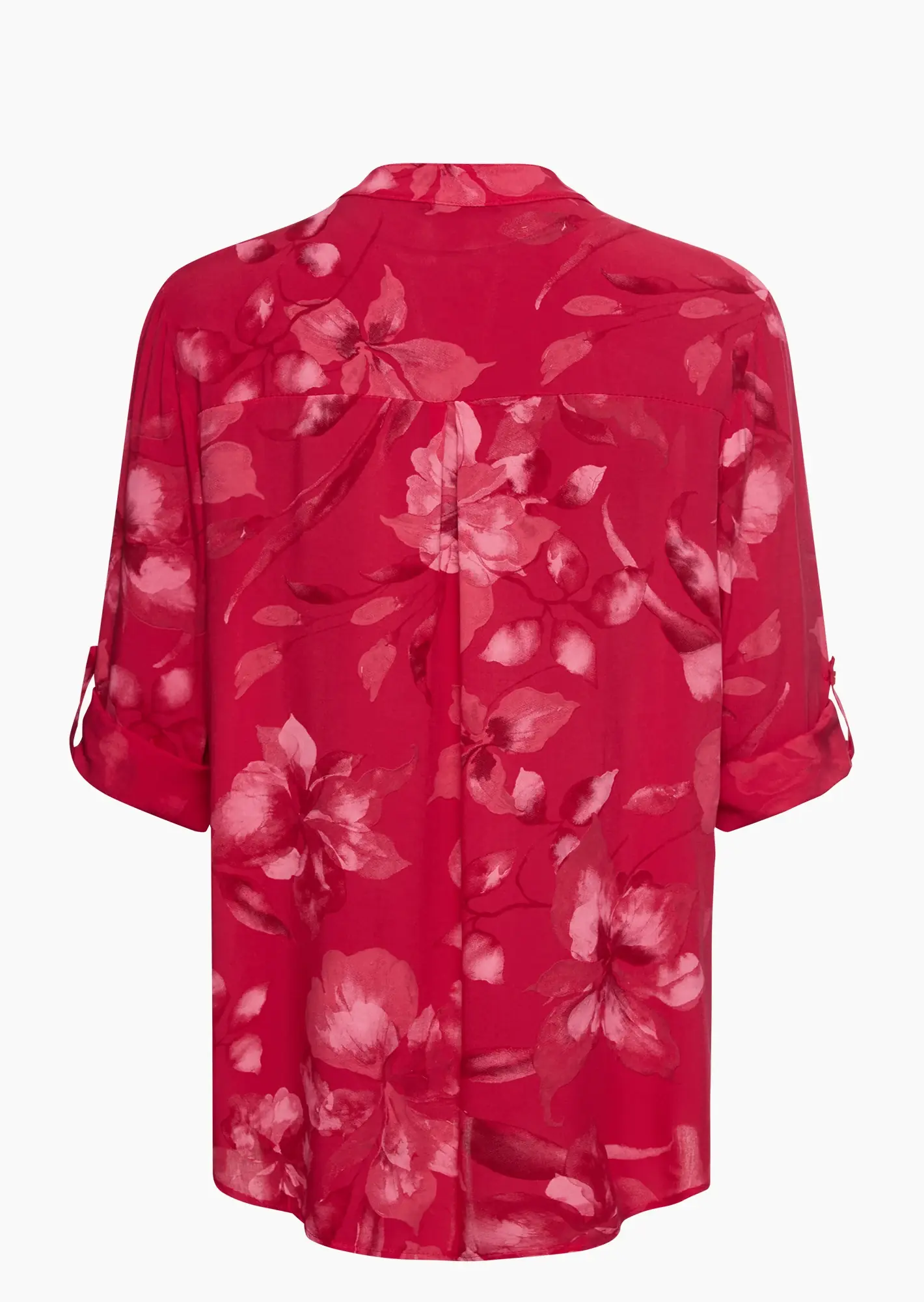 Bluse im Alloverprint, tredyrot
