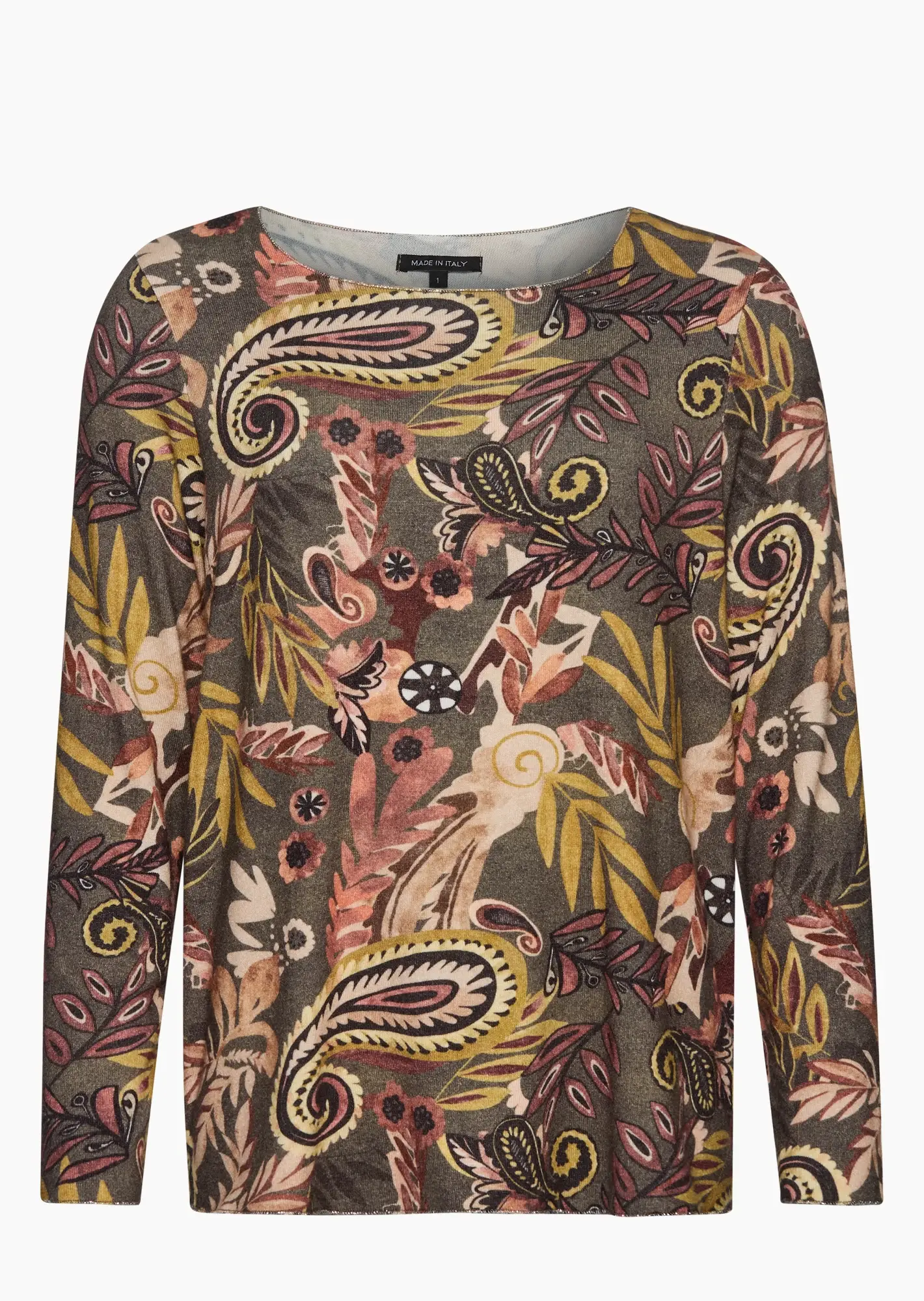Sanfte Töne Langarmshirt, oliv