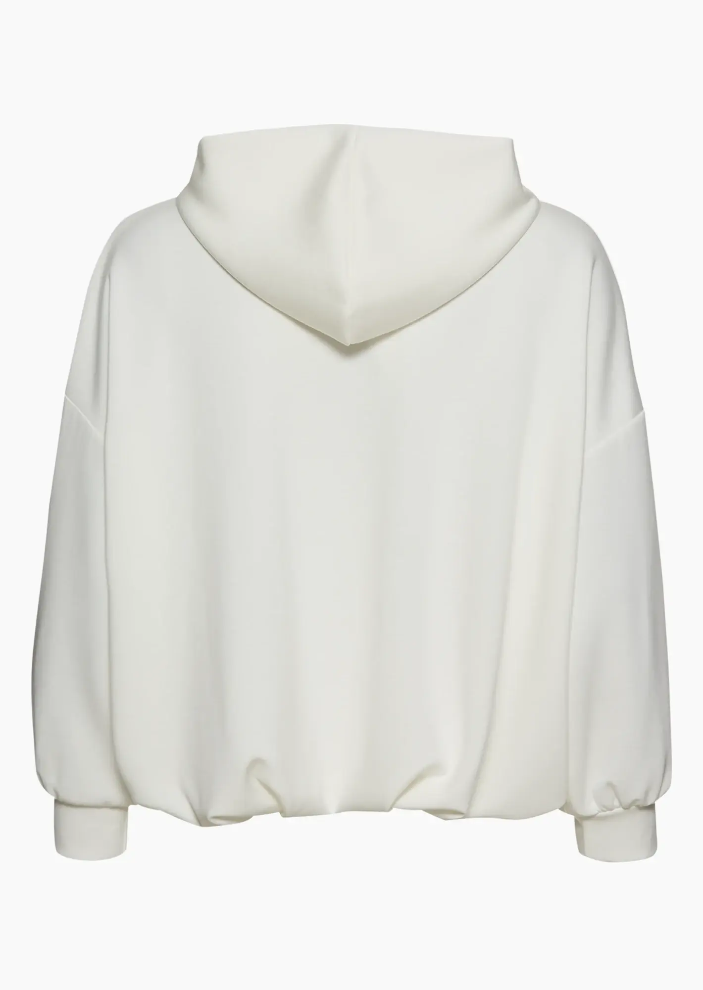 oversized Jacke mit Ballonsaum, offwhite