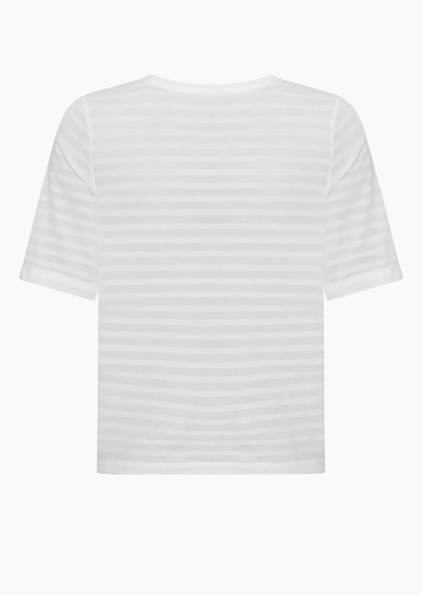 Shirt mit Knoten, offwhite