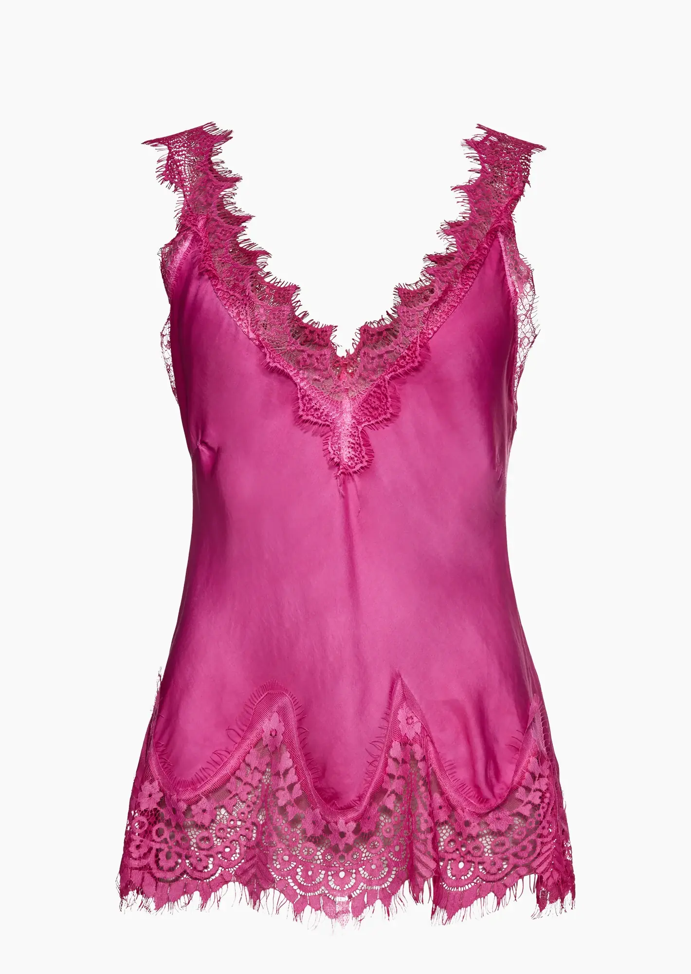 Top aus Viskose-Satin,