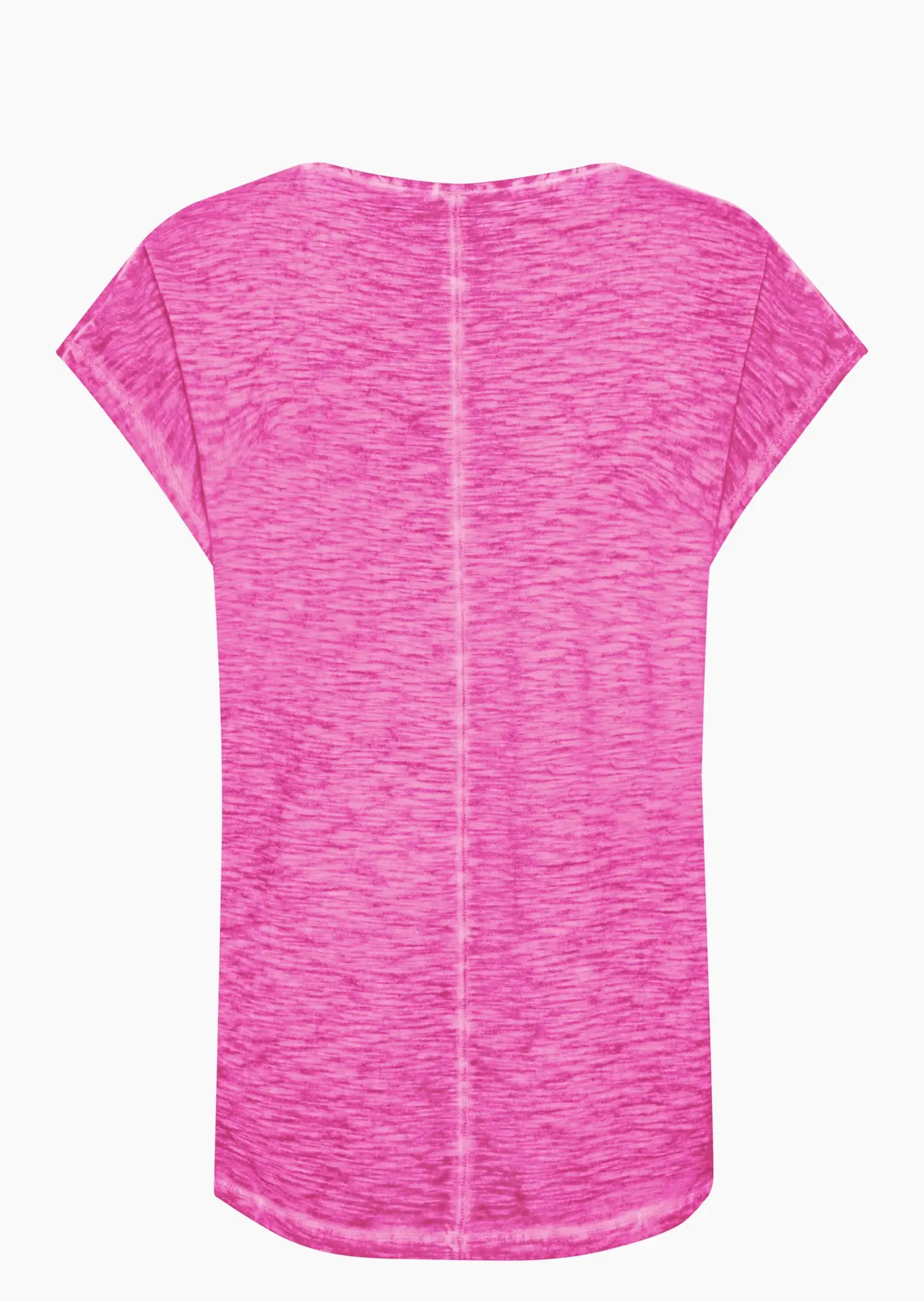 Shirt mit Statement & Ziersteinen, candy